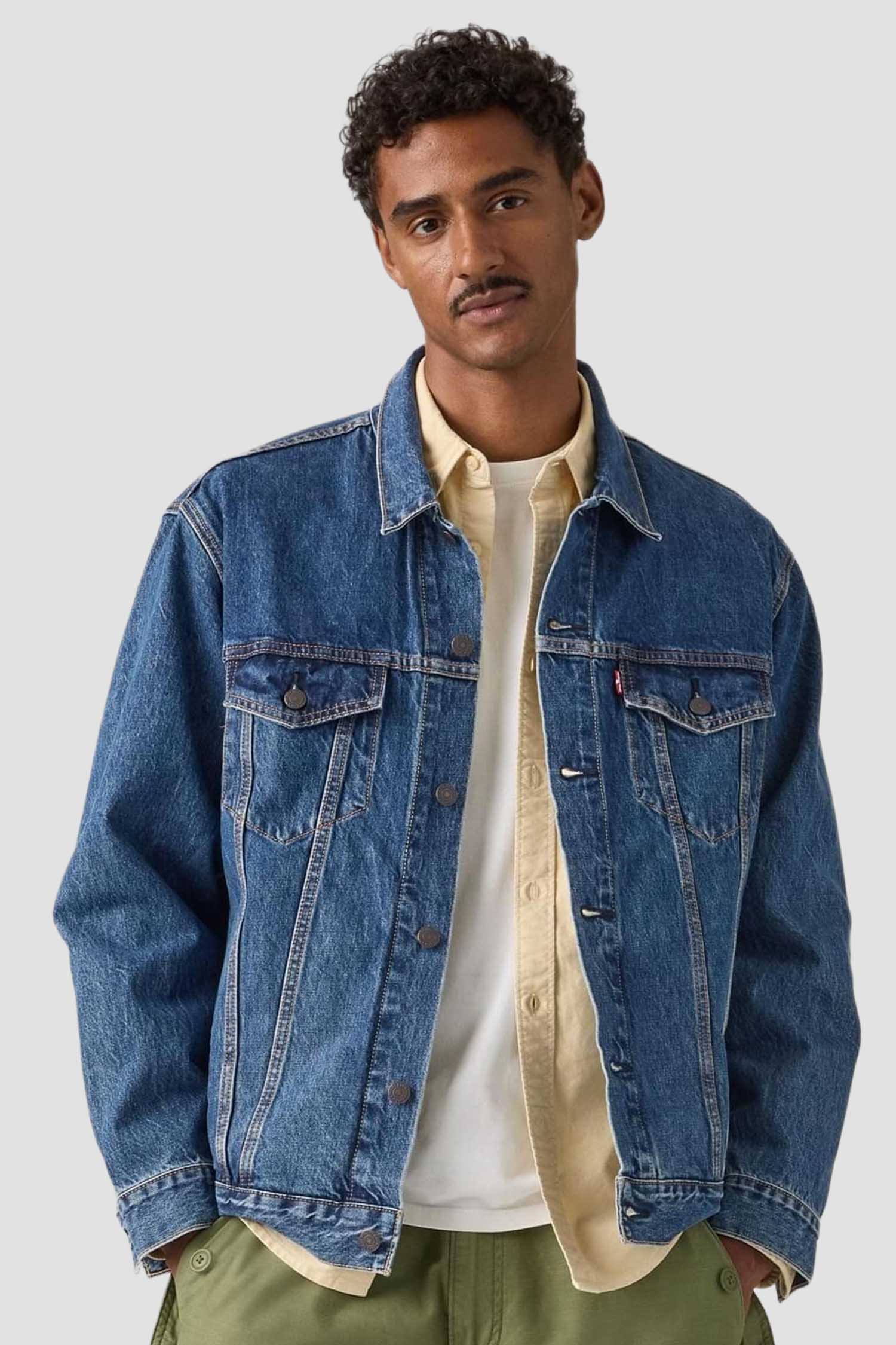 Чоловіча синя джинсова куртка Levi’s® A5782;0104
