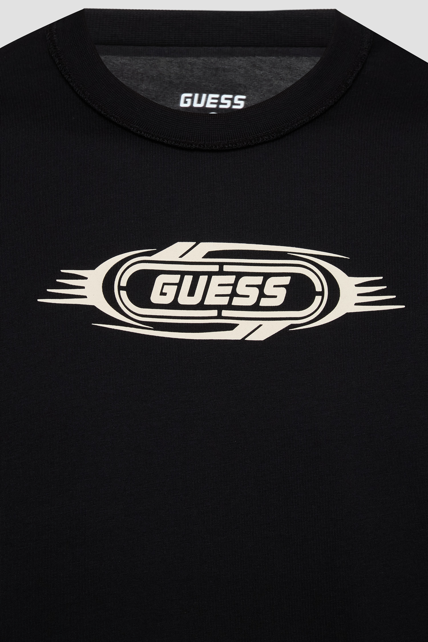 Чоловічий чорний лонгслів Guess Z5YI14.I3Z14;JBLK