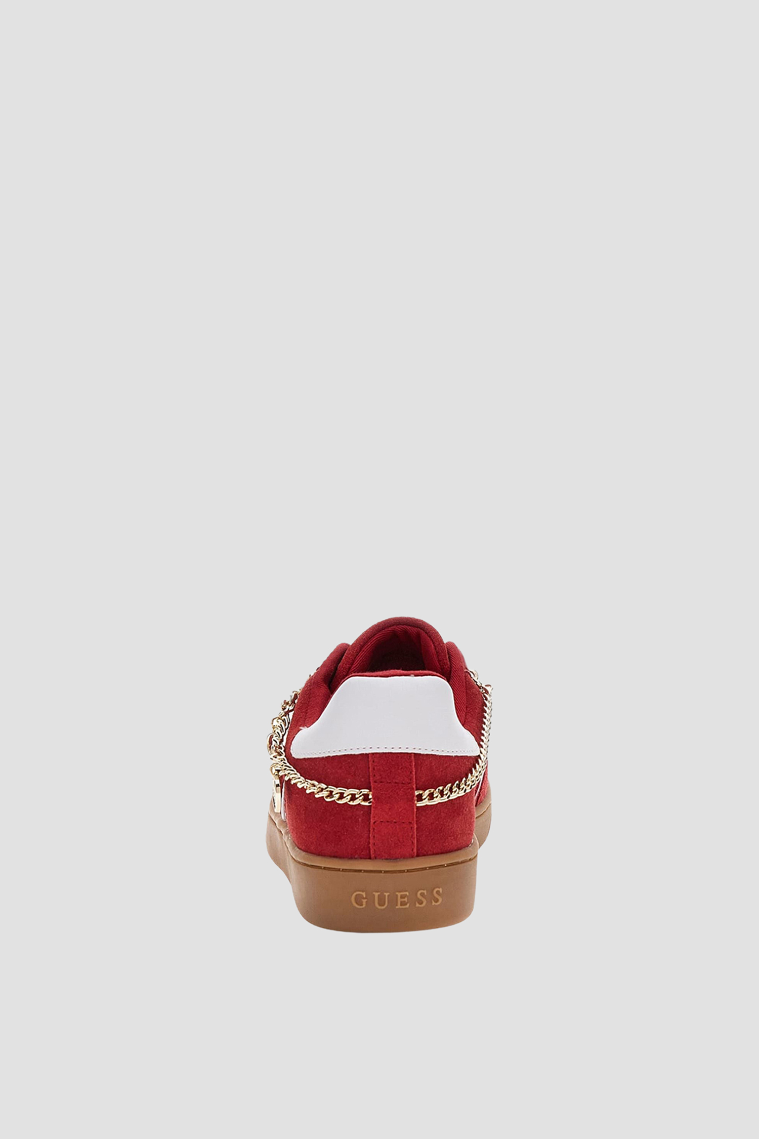 Жіночі червоні замшеві снікерси Guess FLTNAO.SUE12;RED