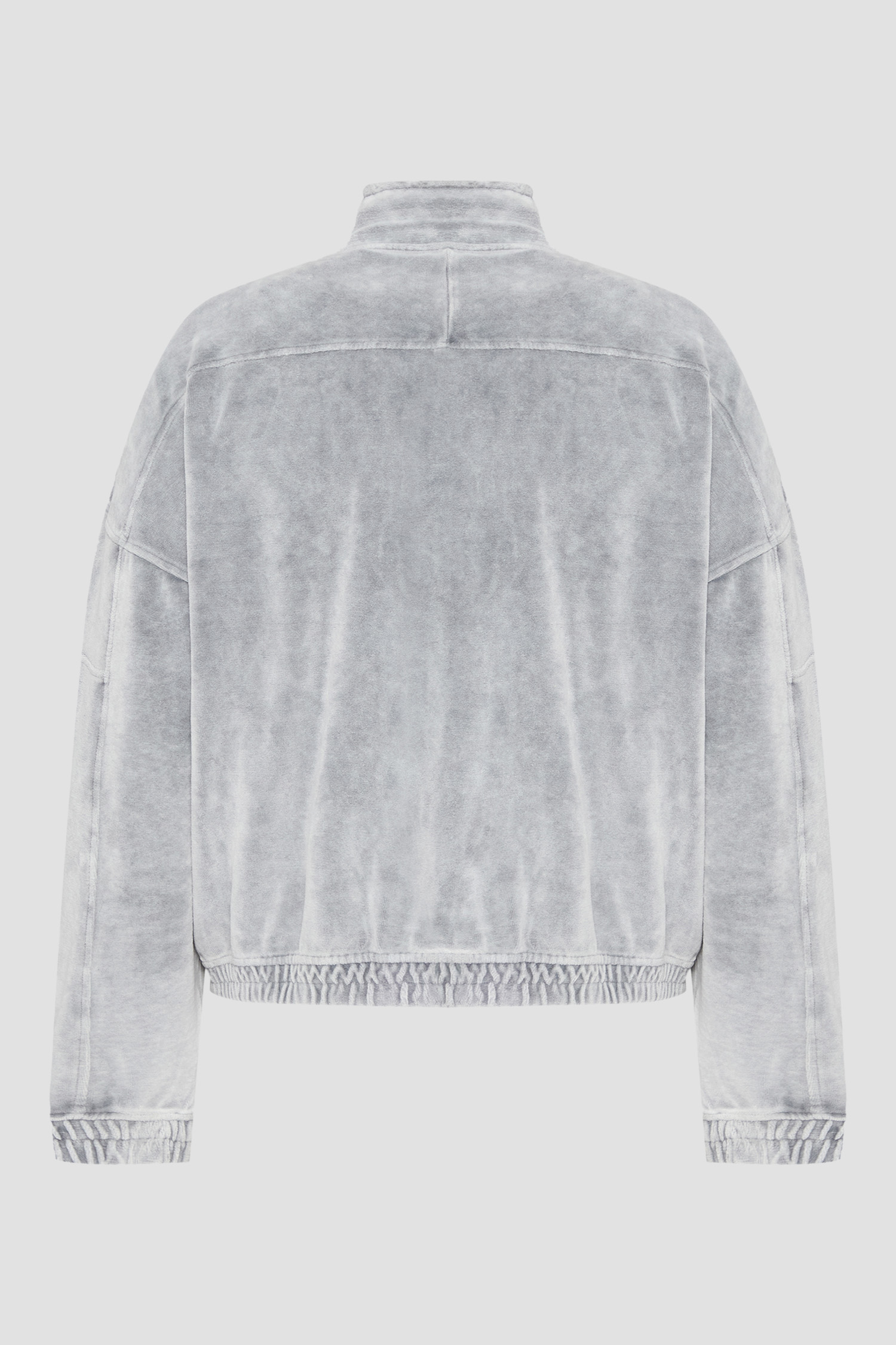 Мужская серая велюровая спортивная кофта HUGO 50546678;017