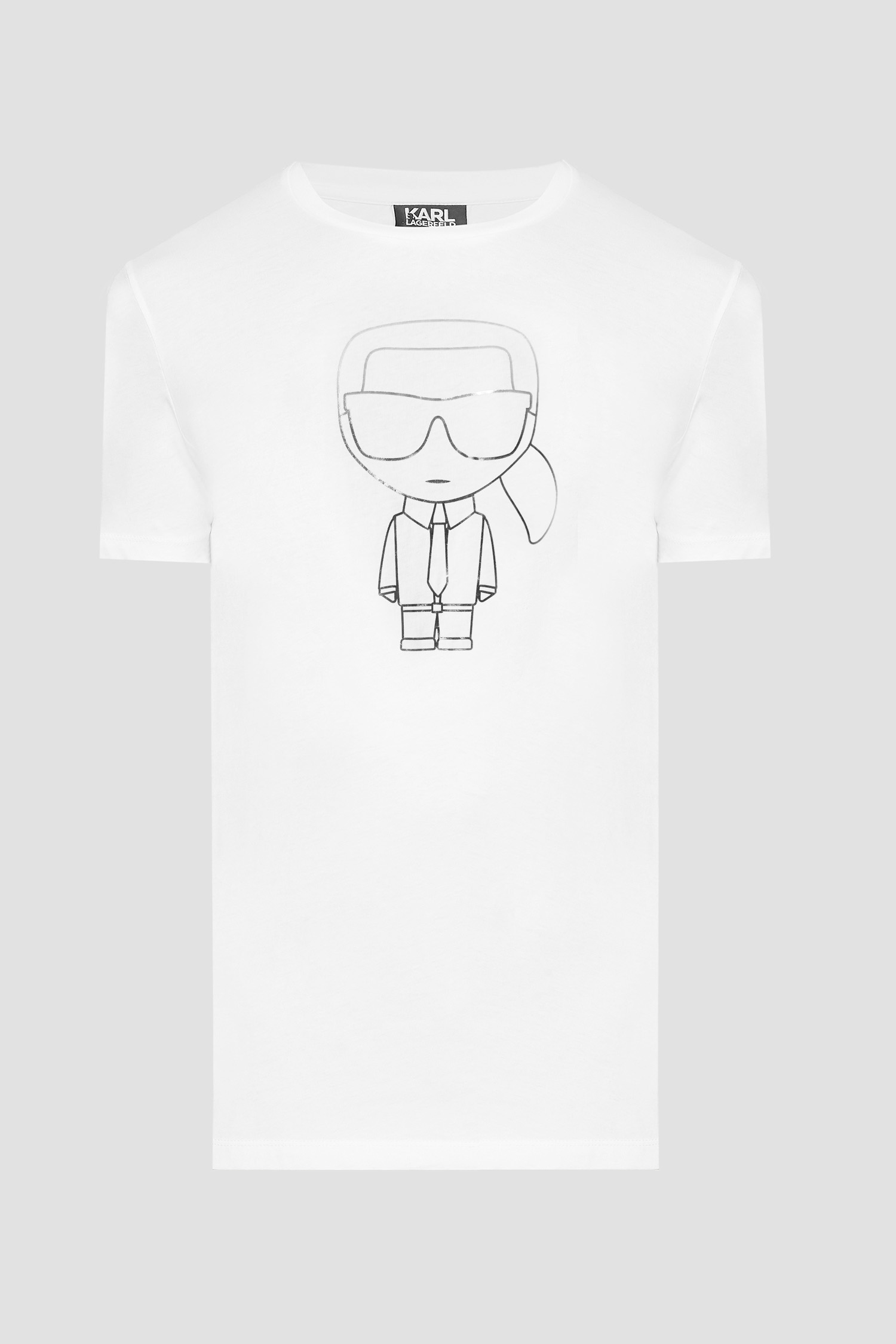 Мужская белая футболка Karl Lagerfeld 511224.755081;10