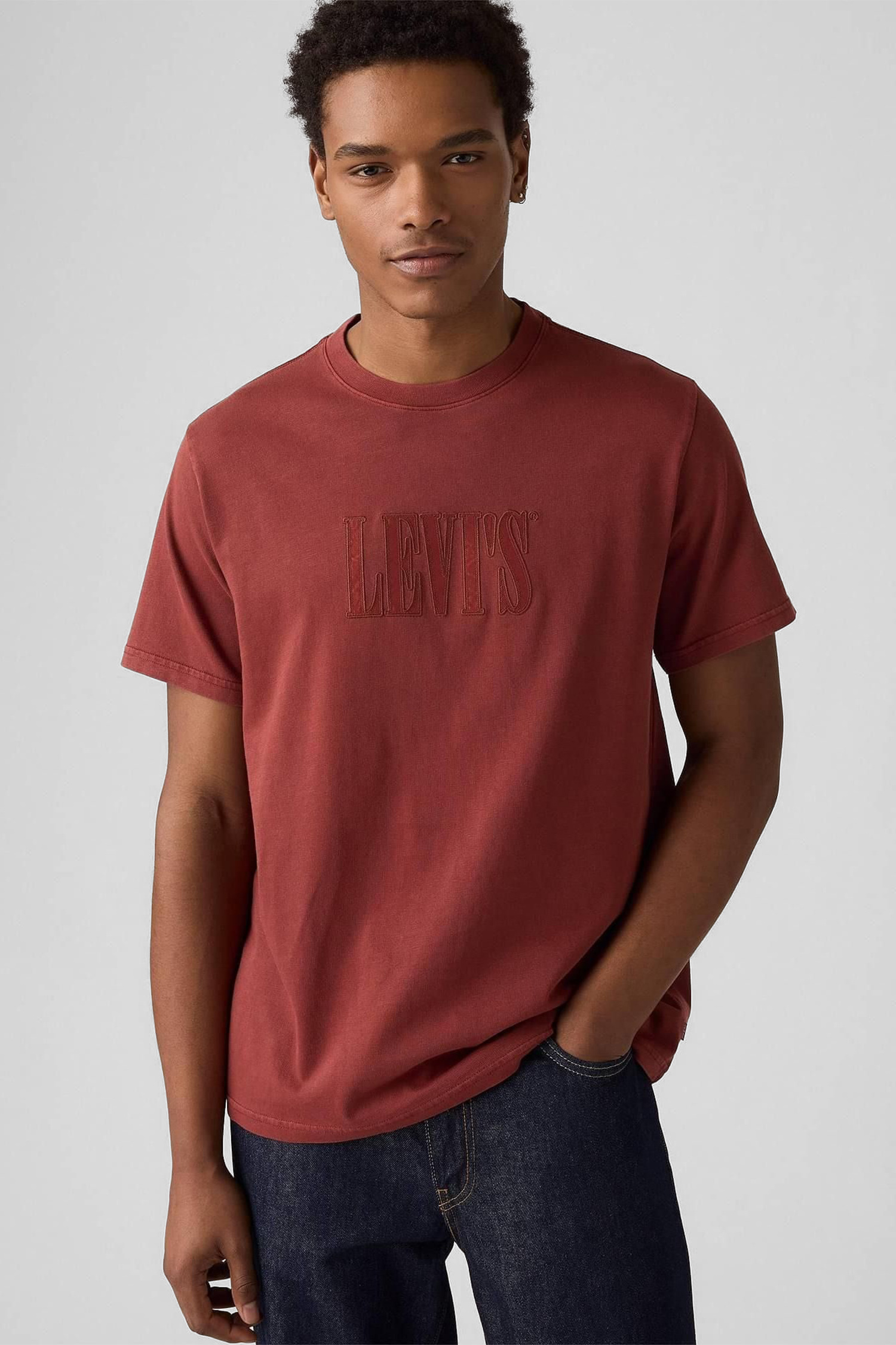 Мужская красная футболка Levi’s® 16143;1677