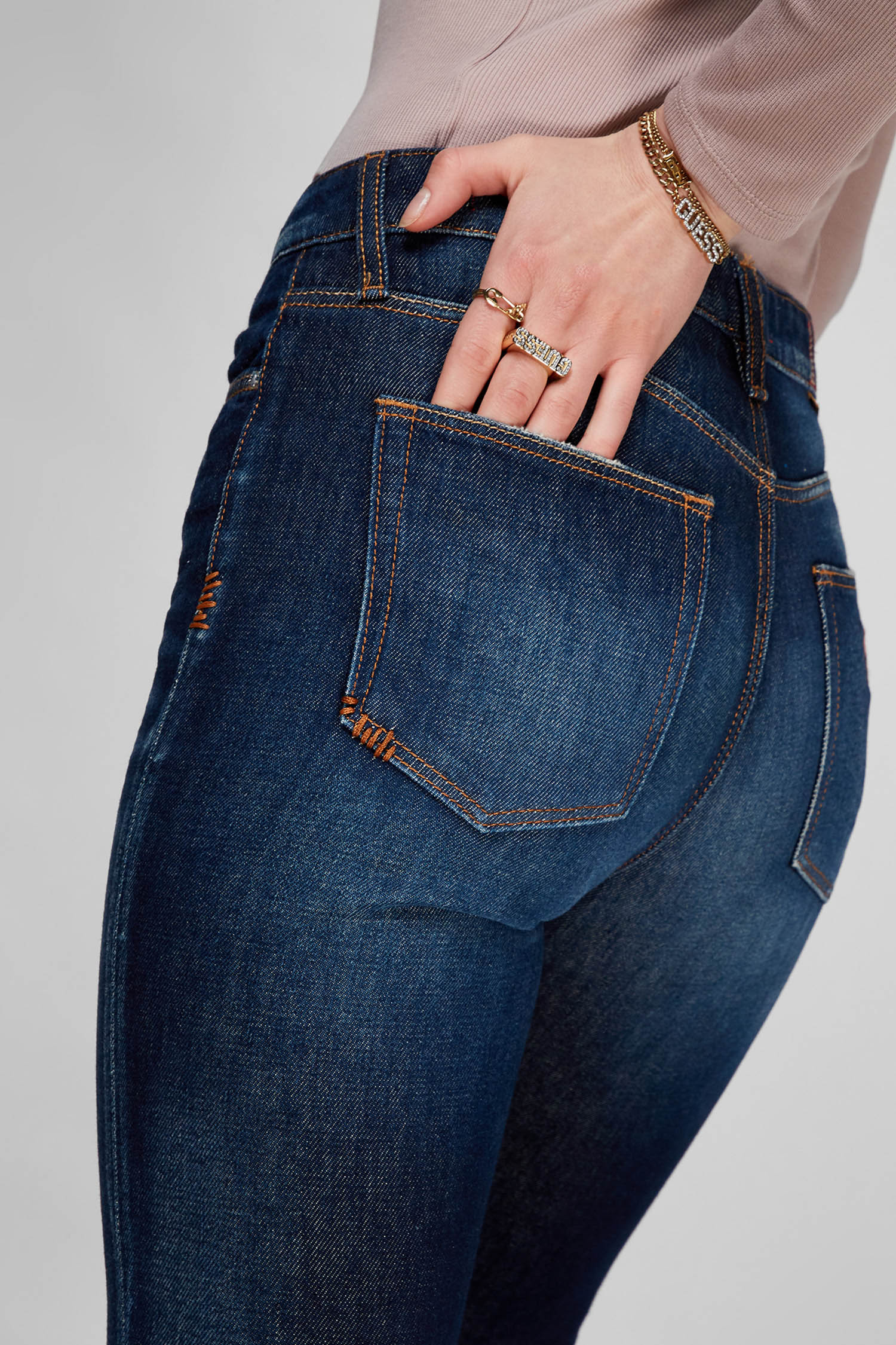 Жіночі сині джинси Guess W2RA16.D3Y0S;BEL1