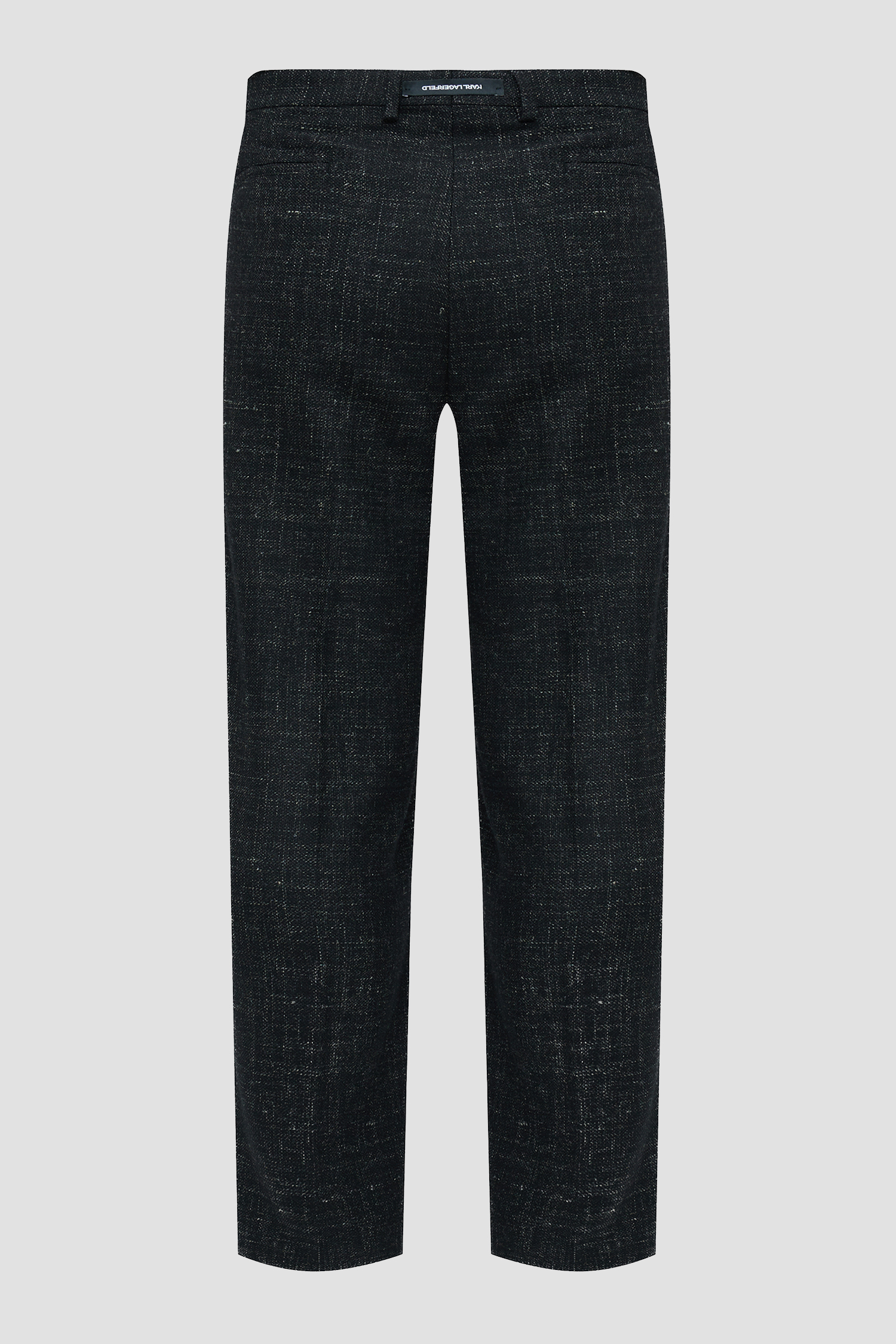 Мужские черные твидовые брюки Karl Lagerfeld 564001.255088;990