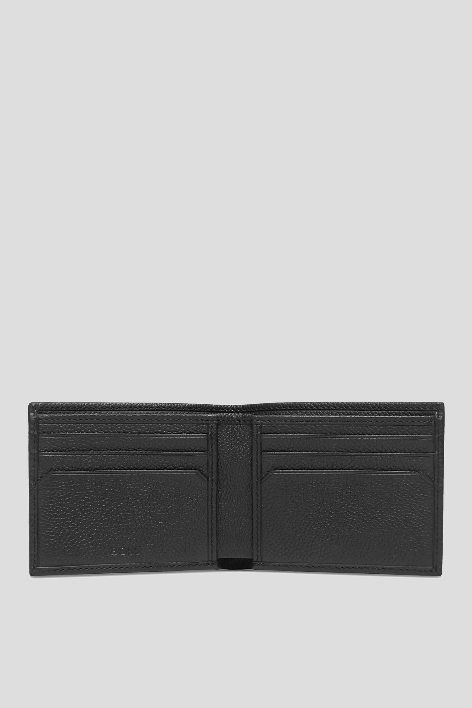 Чоловічий чорний шкіряний гаманець BOSS 50499248;001