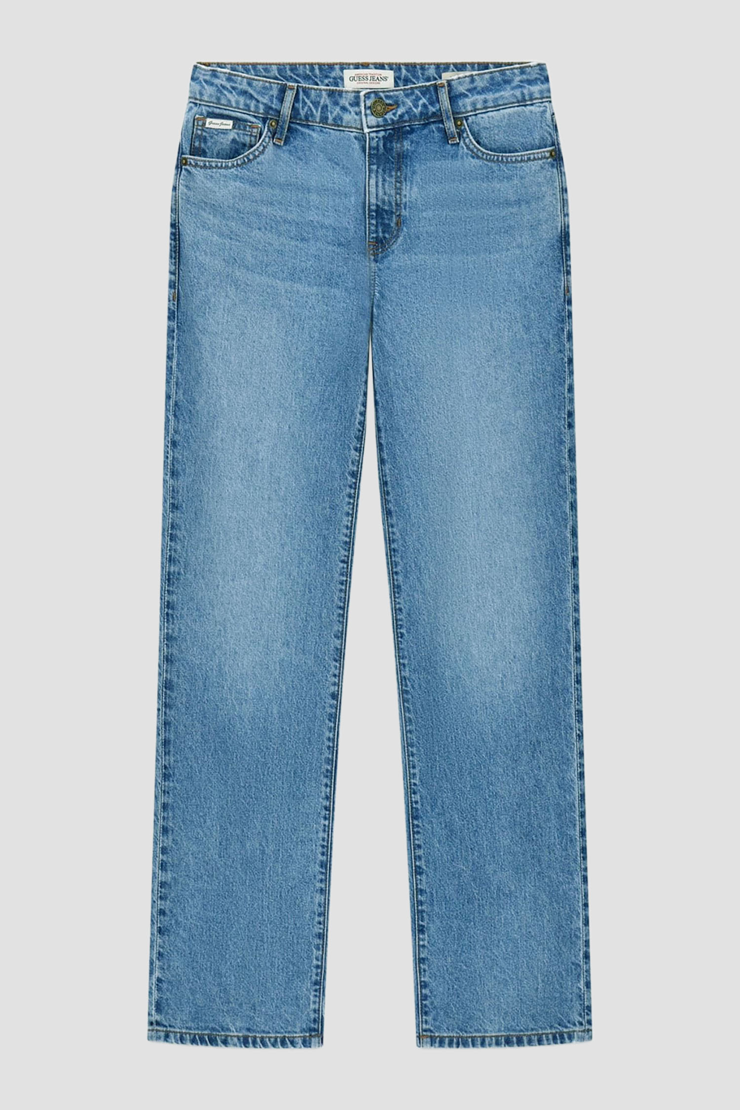 Женские голубые джинсы Guess Jeans W5YA98.D6332;INLV