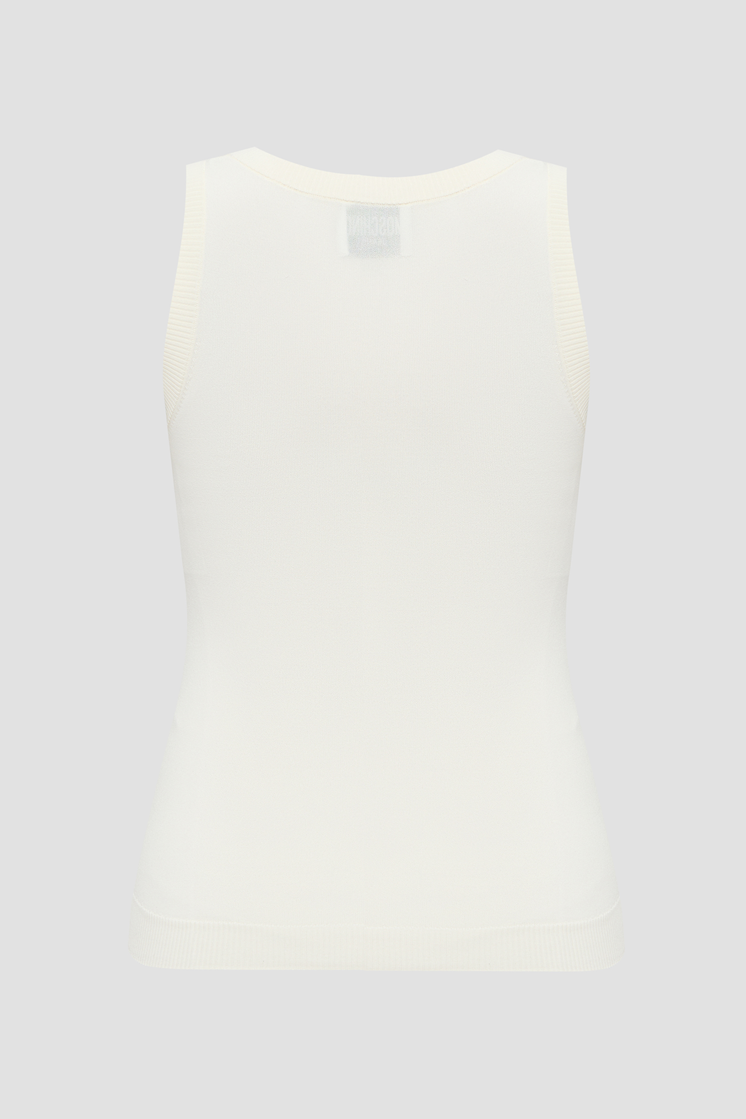 Женский белый топ Moschino V0886.3207;2003