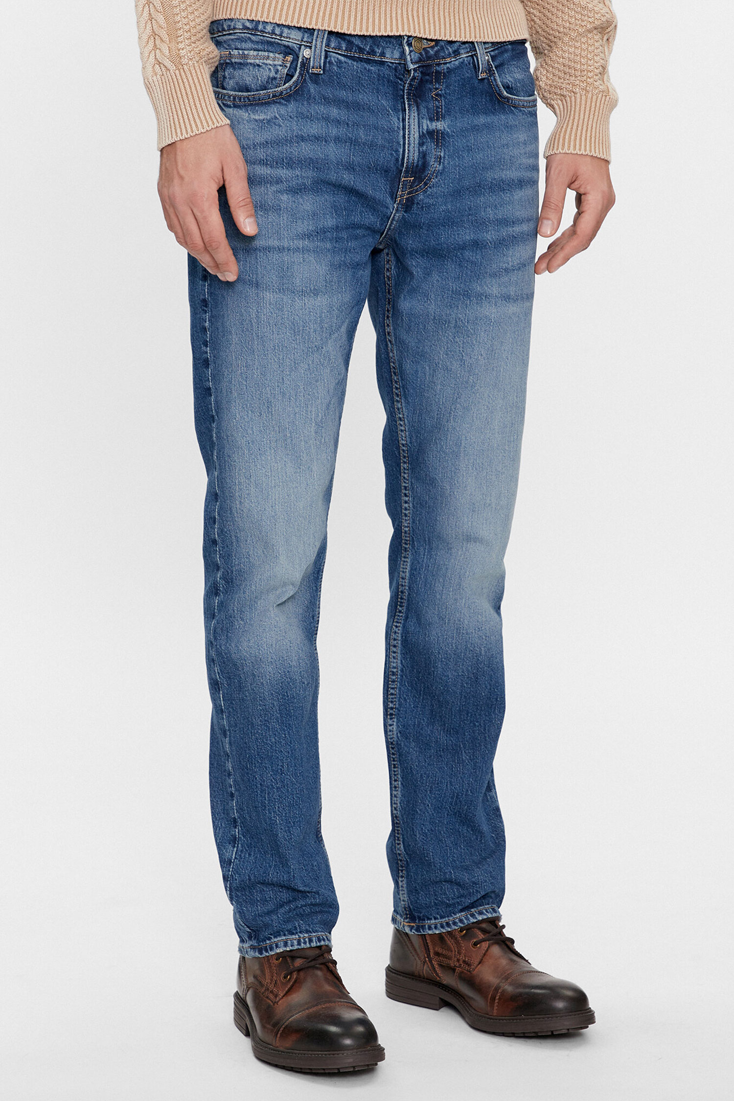 Чоловічі сині джинси Guess M4RAN2.D58M2;DUN9