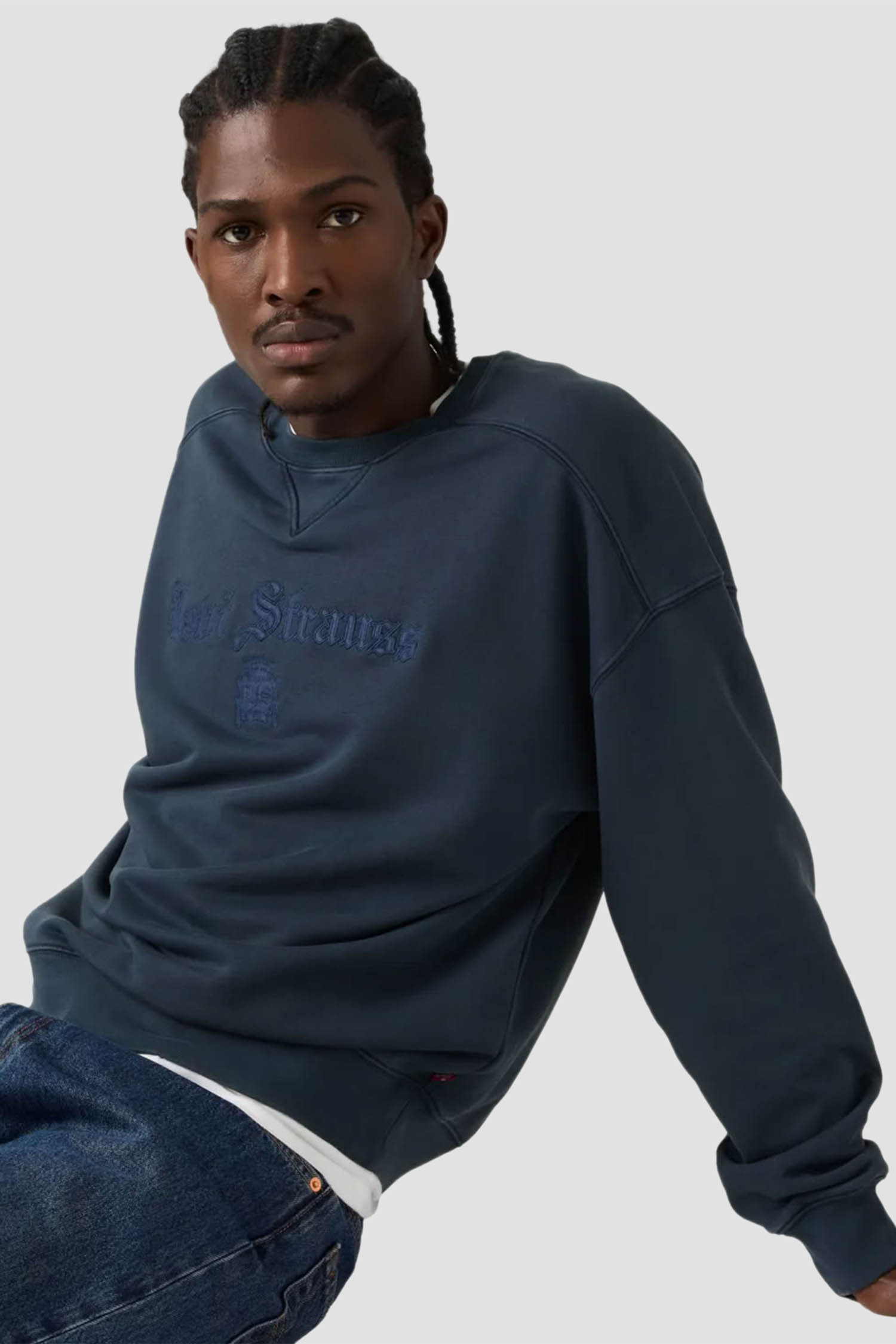 Чоловічий темно-синій світшот Levi’s® 005PK;0003