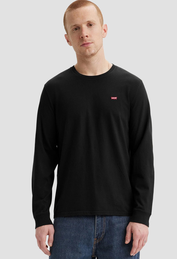 Чоловічий чорний лонгслів Levi's® 72848;0009 — Ultrashop