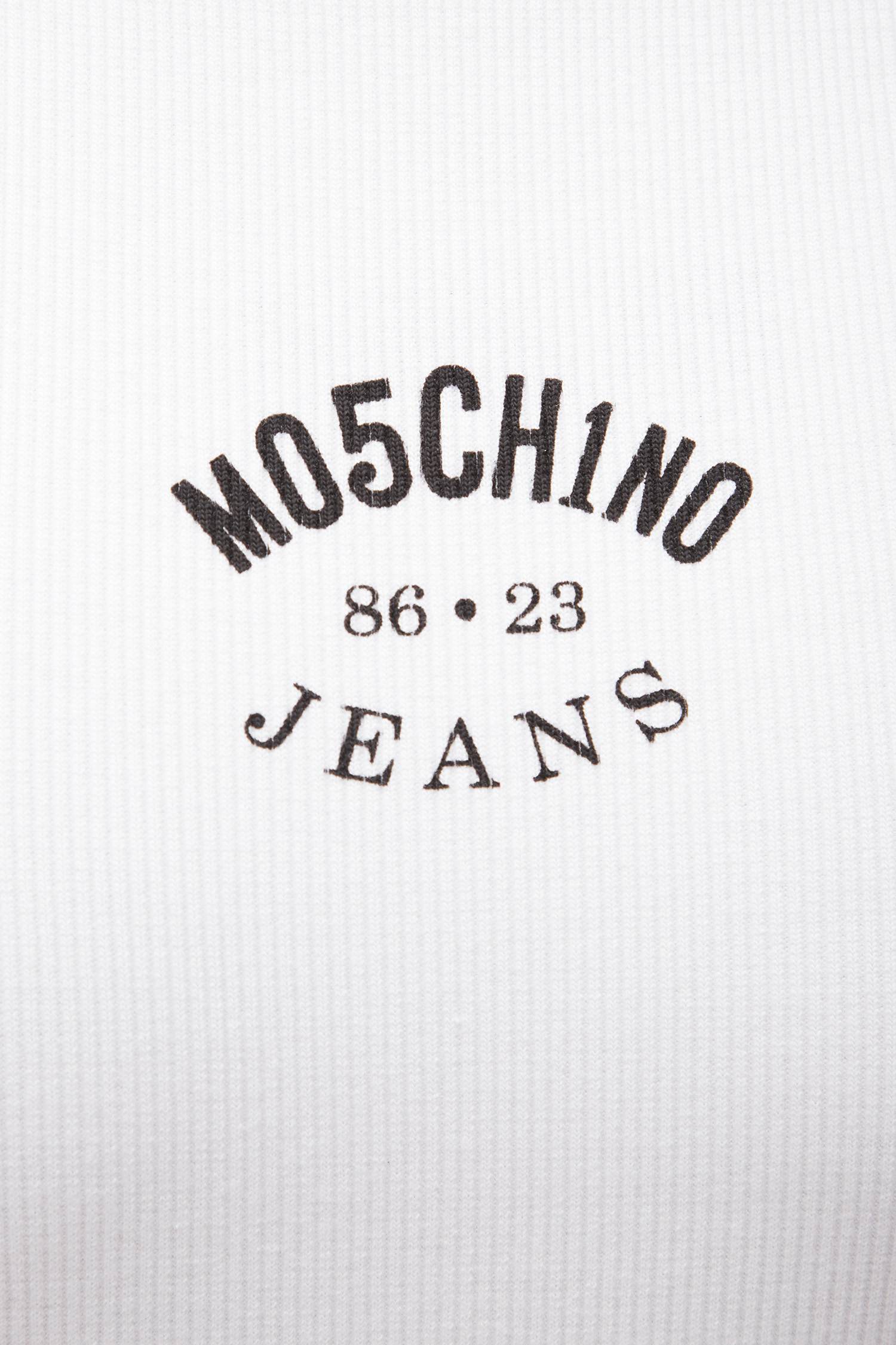 Женская белая футболка Moschino J0714.8734;1001