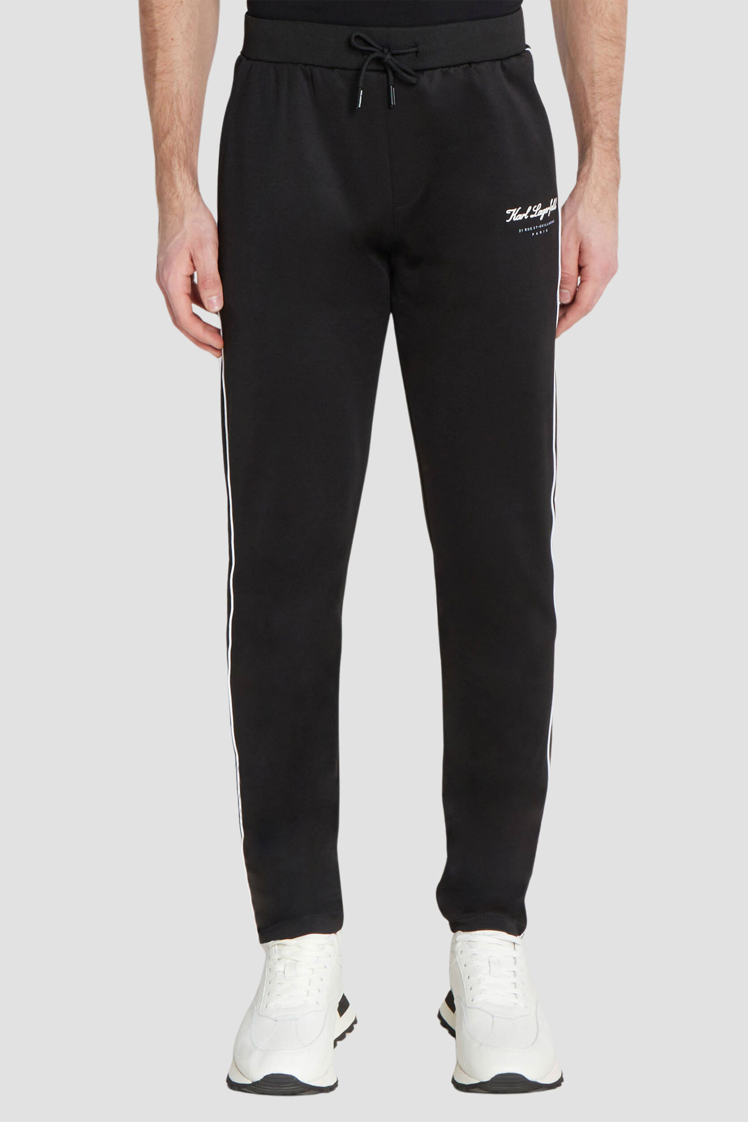 Мужские черные спортивные брюки Karl Lagerfeld 541905.705412;990