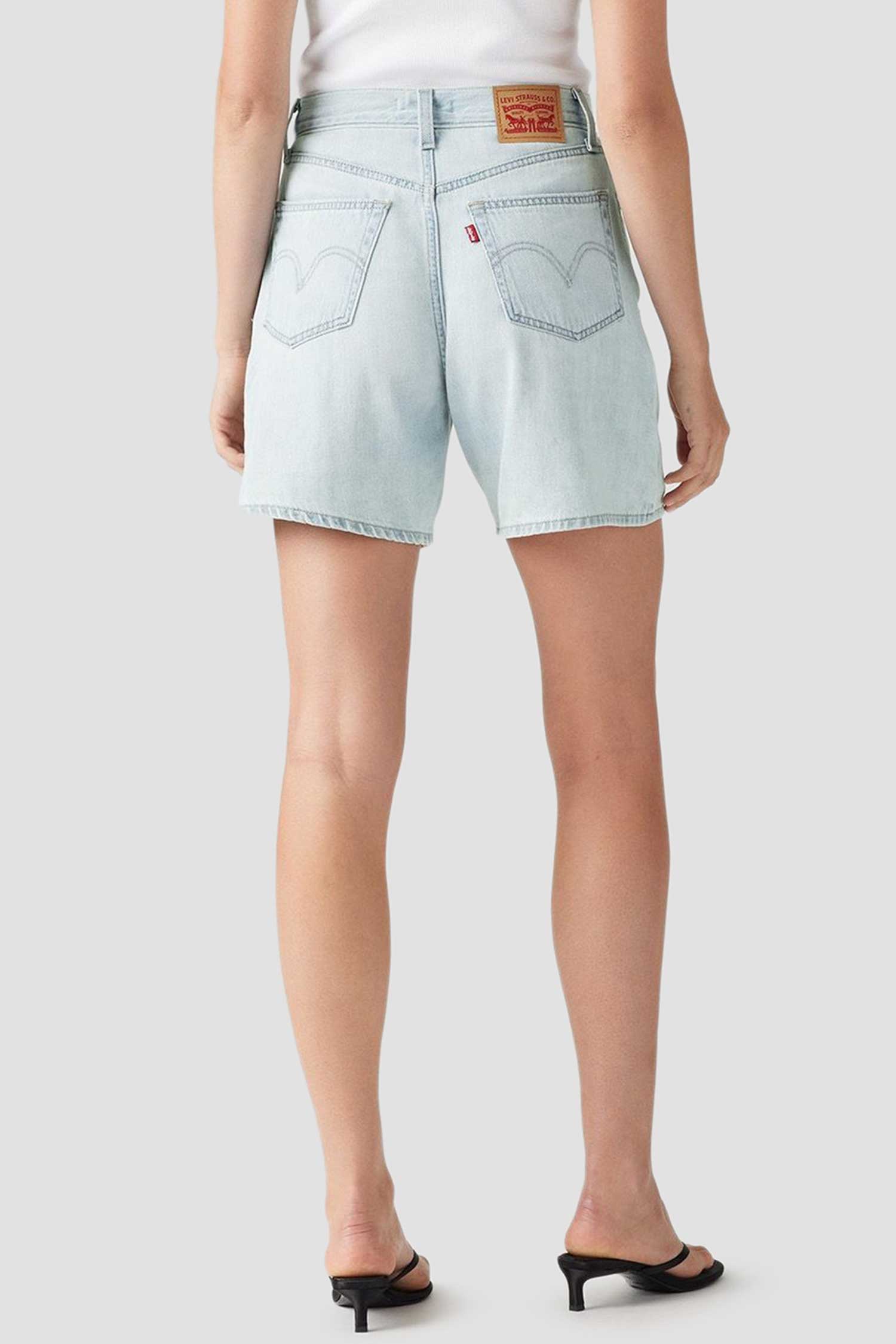 Жіночі блакитні джинсові шорти High Rise Baggy Levi’s® A9311;0016