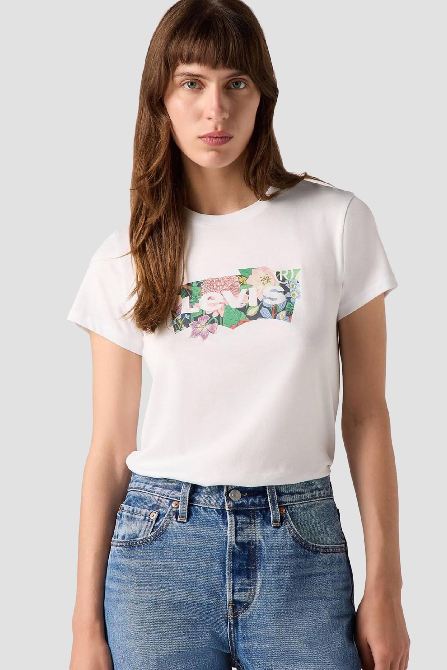 Женская белая футболка Levi’s® 17369;2931