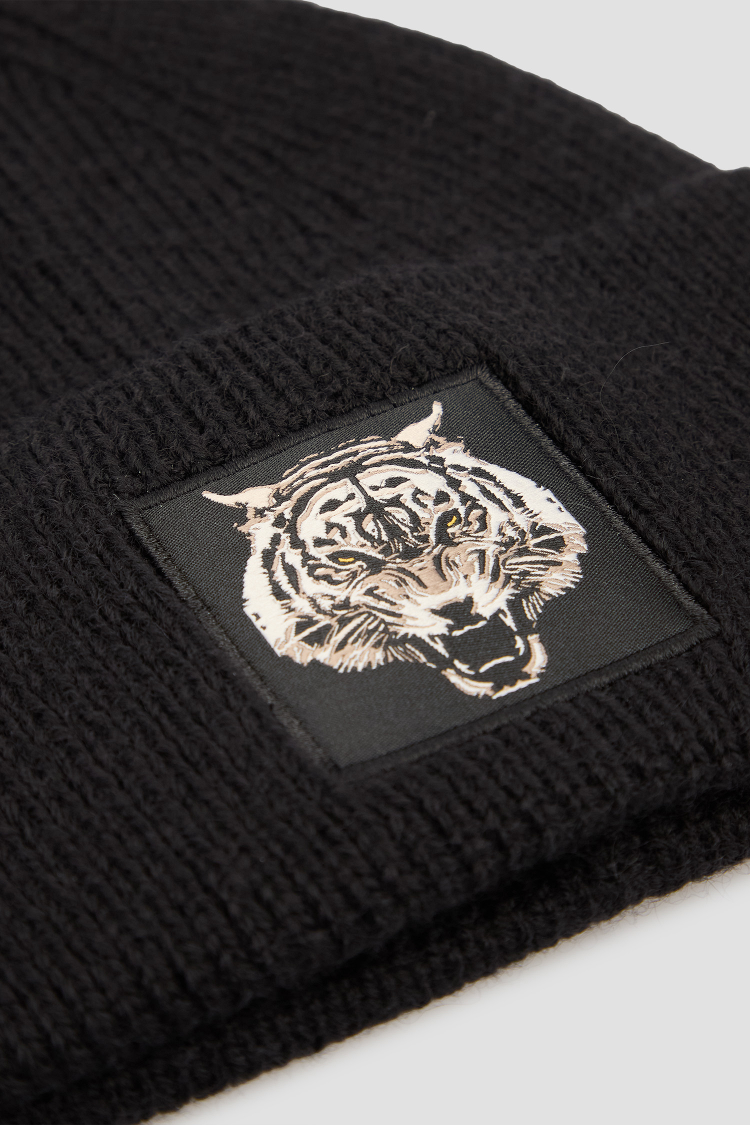 Чоловіча чорна вовняна шапка Antony Morato MMHA00391.YA400142;9000