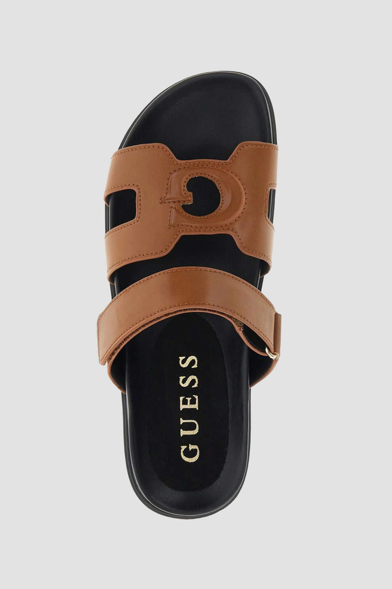 Женские коричневые слайдеры Guess FLJFAS.ELE03;BROWN
