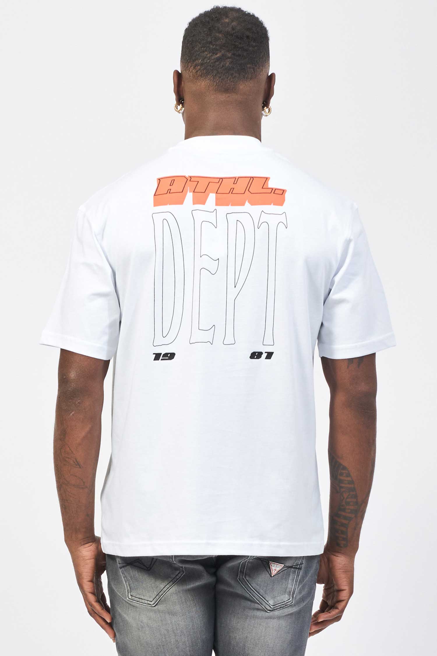 Мужская белая футболка Guess Z5GI08.I3Z14;G011