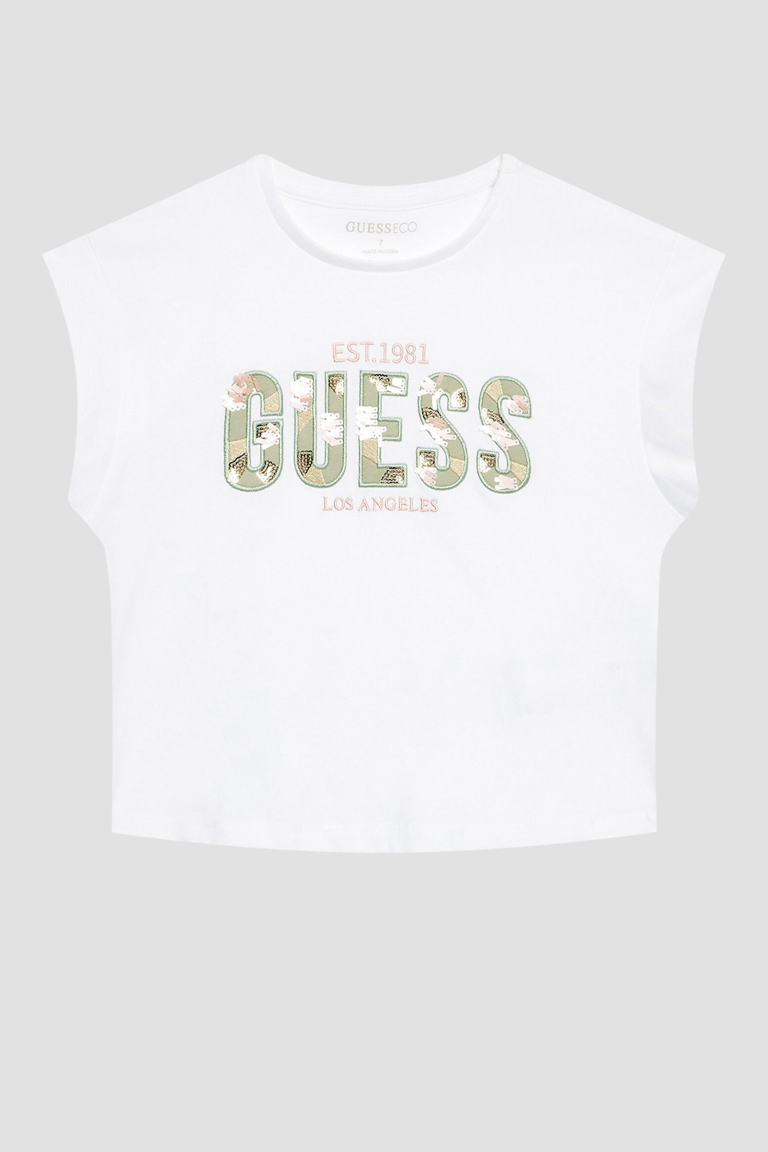 Дитяча біла футболка Guess Kids J3GI13.K8HM3;G011