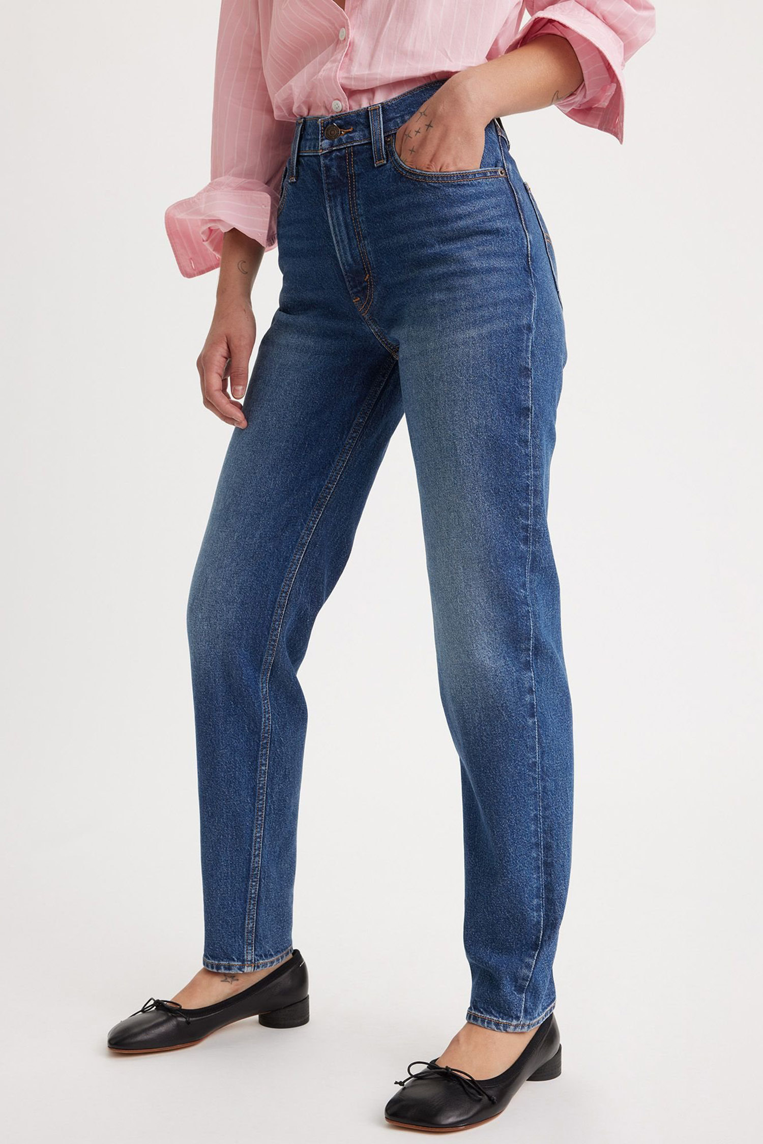 Жіночі сині джинси '80s Mom Levi’s® A3506;0015