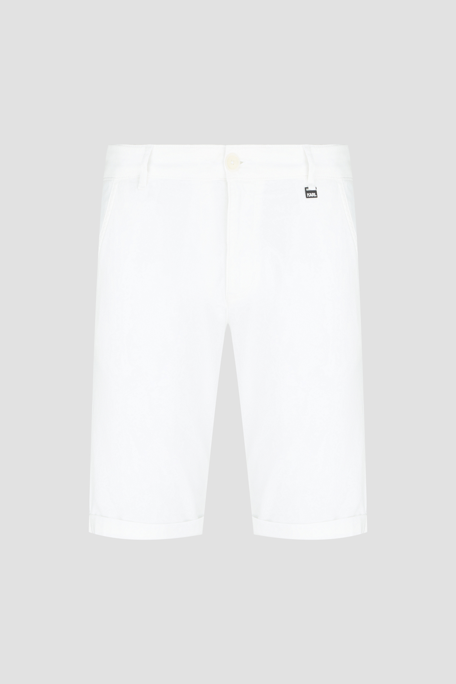 Мужские белые шорты Karl Lagerfeld 542826.255812;10
