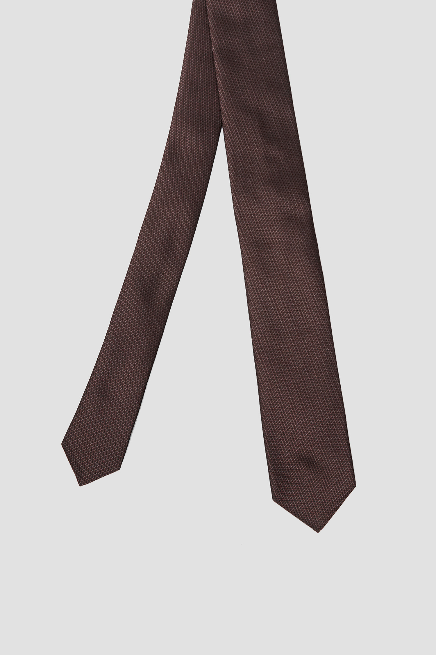 Мужской черный шелковый галстук с узором BOSS 50466836;503