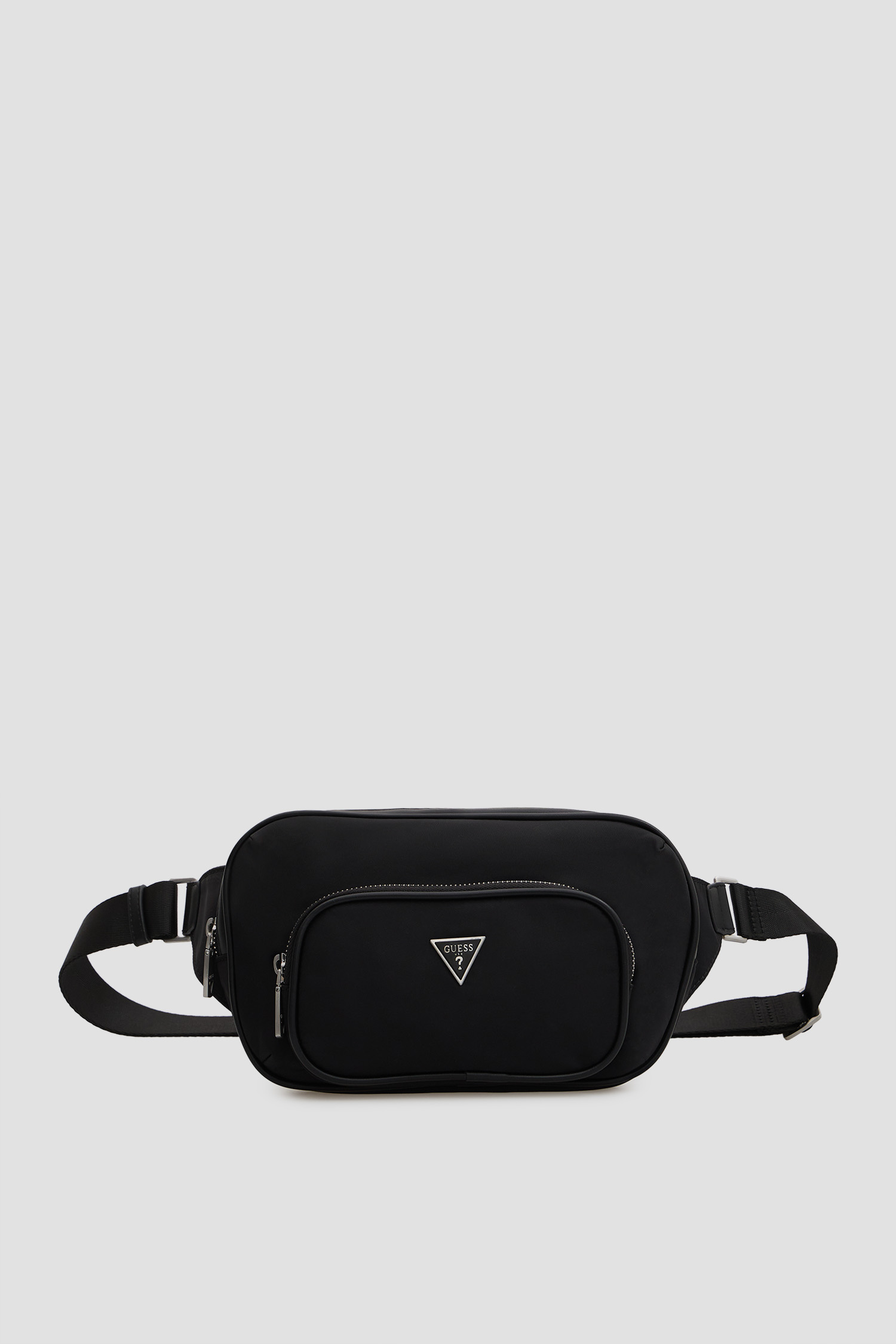 Чоловіча чорна поясна сумка Guess HMMINY.P6331;BLA