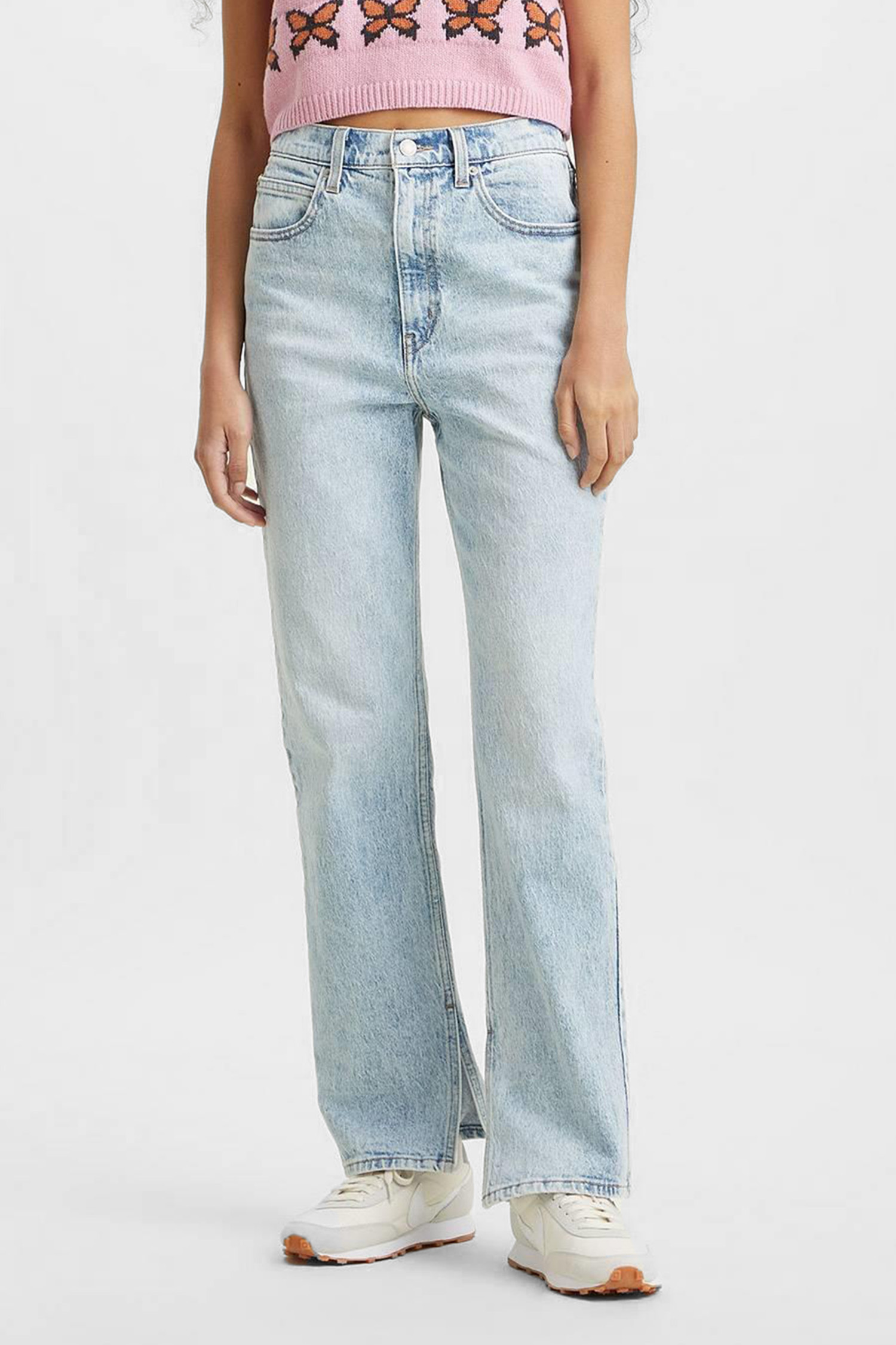 Женские голубые джинсы '70s High Slim Straight Levi’s® A3545;0000