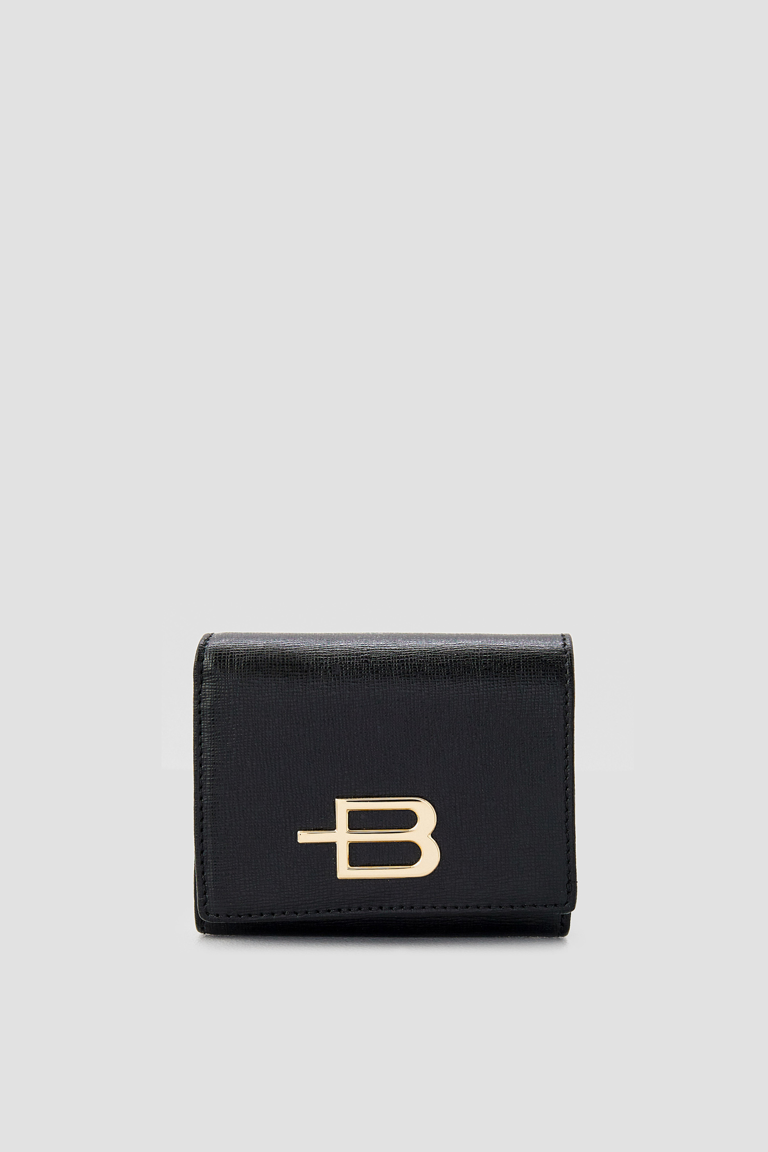 Жіночий чорний шкіряний гаманець Baldinini P3B005SAFF;0000