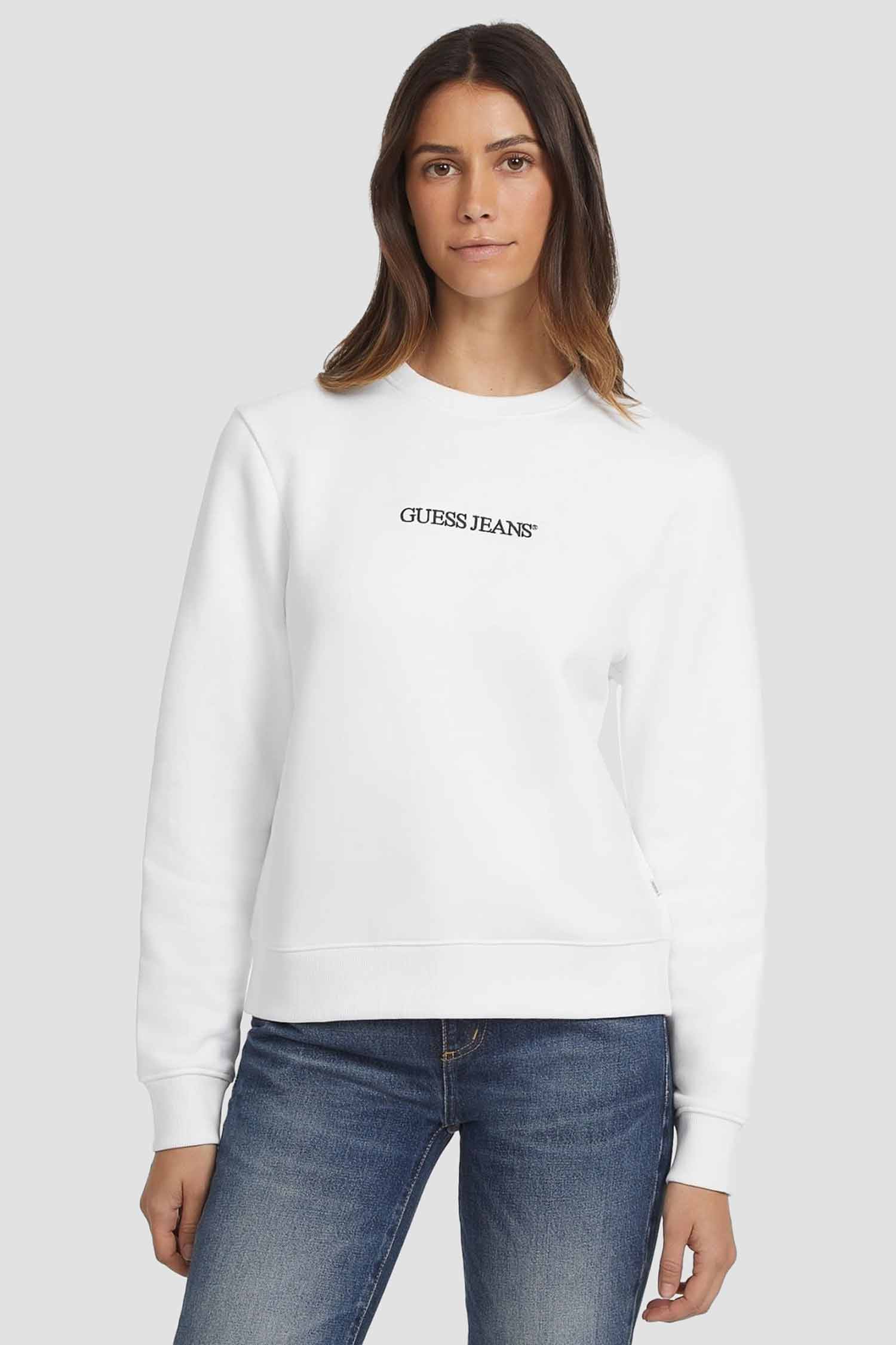 Жіночий білий світшот Guess Jeans W4YQ10.KC811;G011