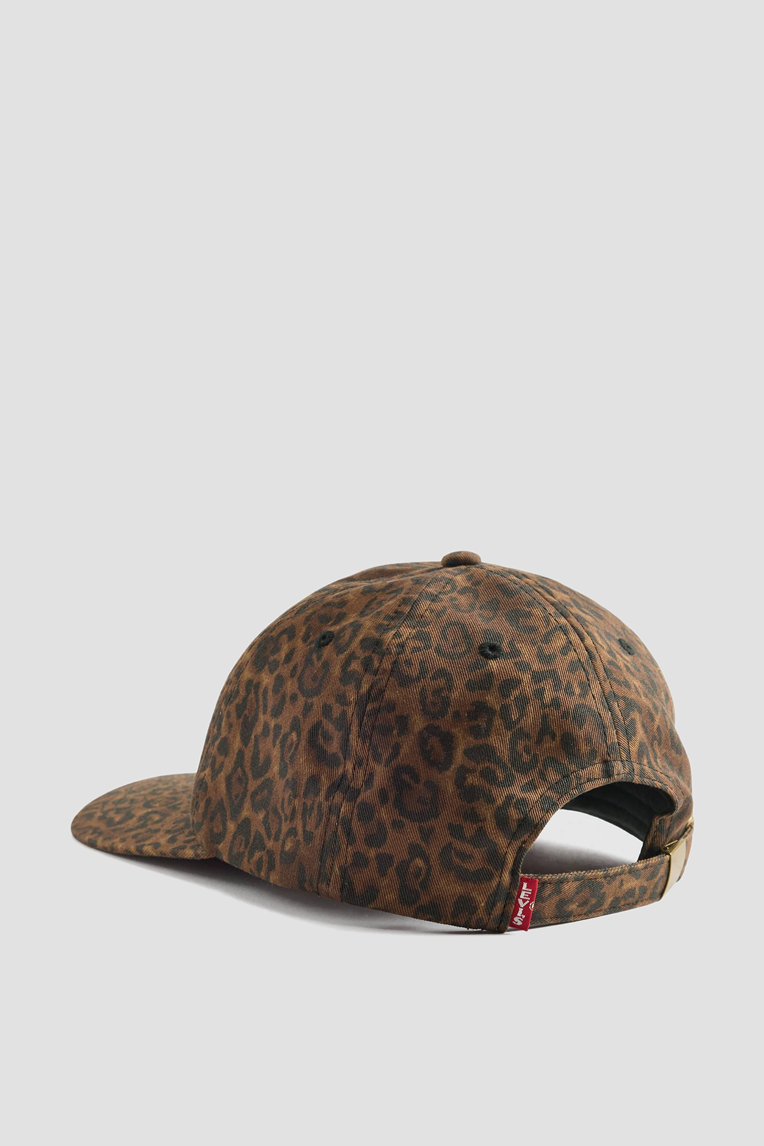 Женская коричневая кепка с узором Levi’s® 000AG;0017