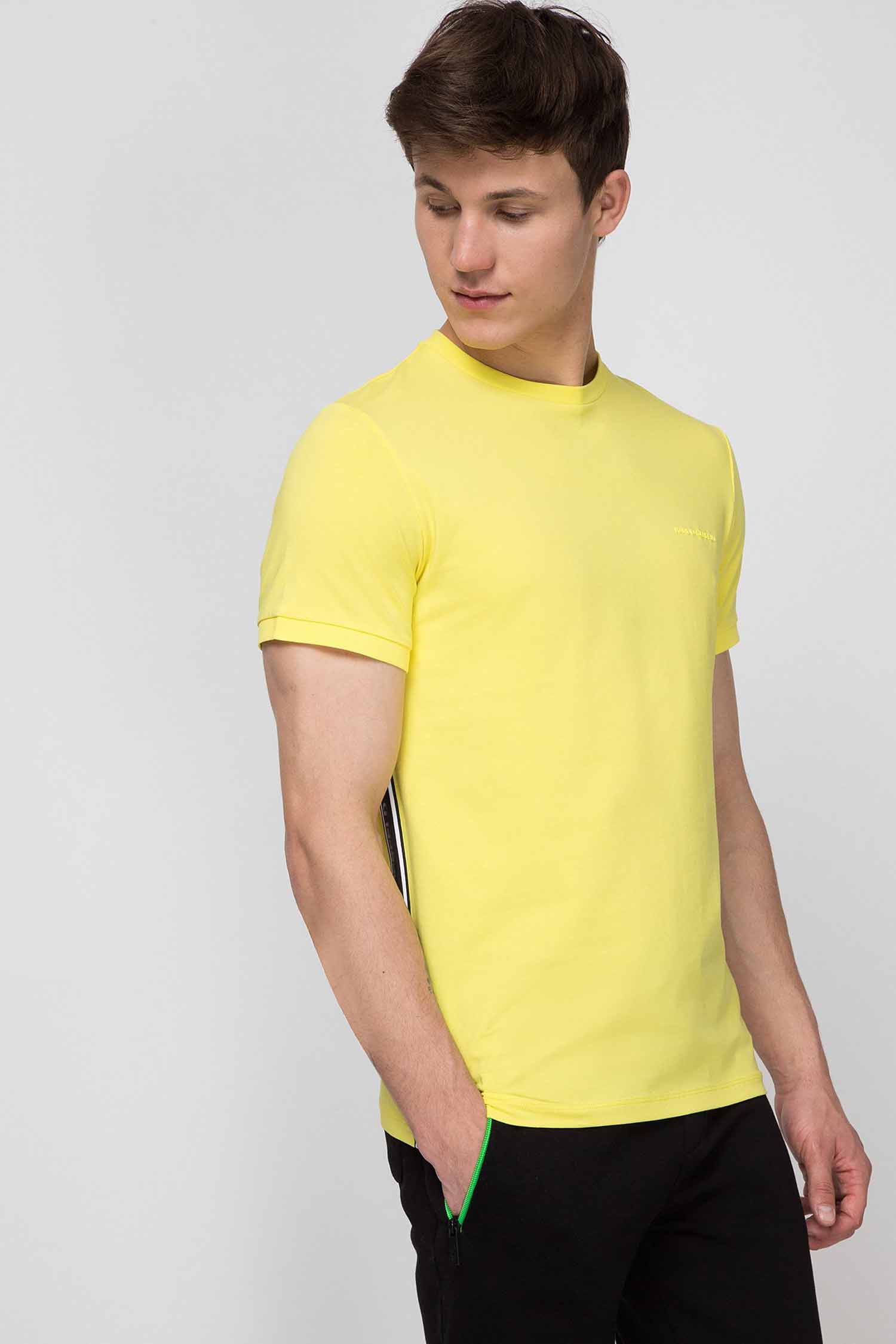 Мужская желтая футболка Karl Lagerfeld 501221.755017;130