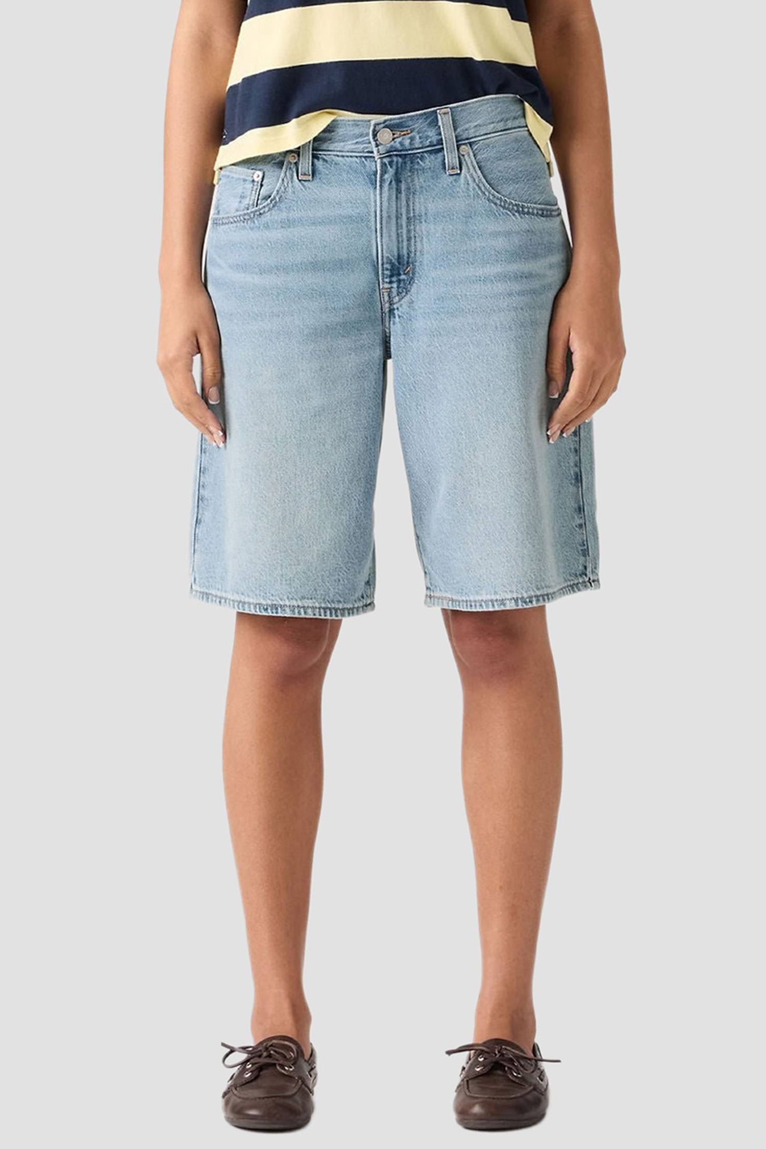 Жіночі блакитні джинсові шорти Levi’s® 000MJ;0017