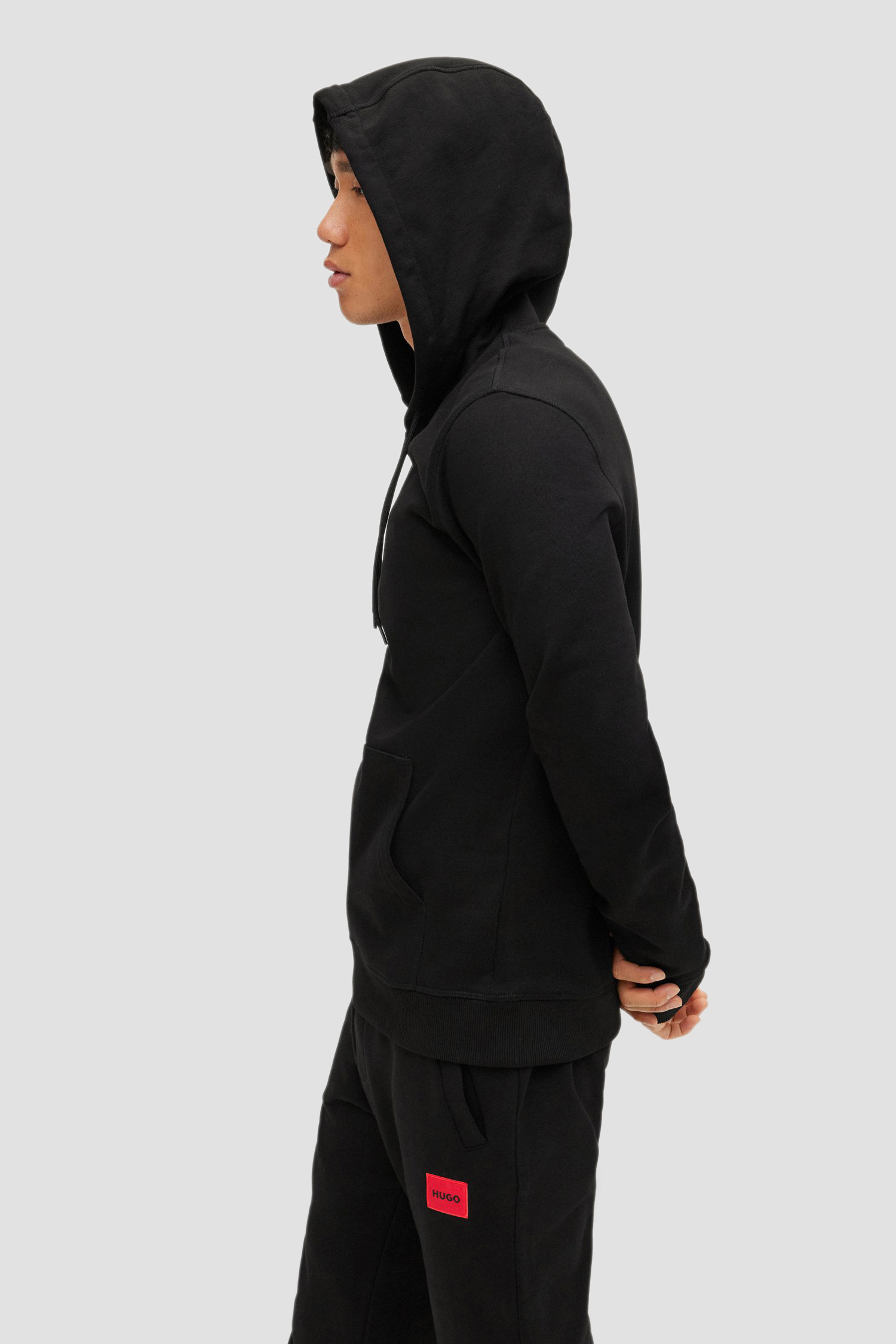 Чоловіче чорне худі HUGO 50458700;001