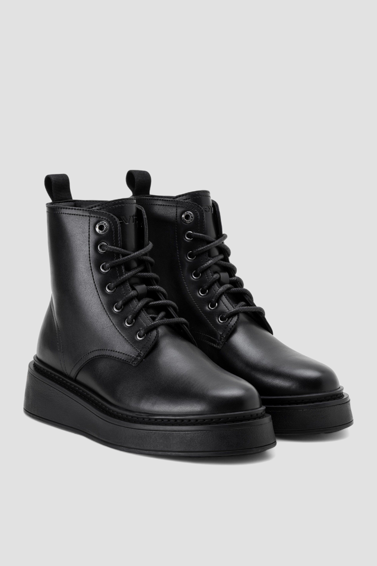 Женские черные ботинки Levi’s® 235881;794.559