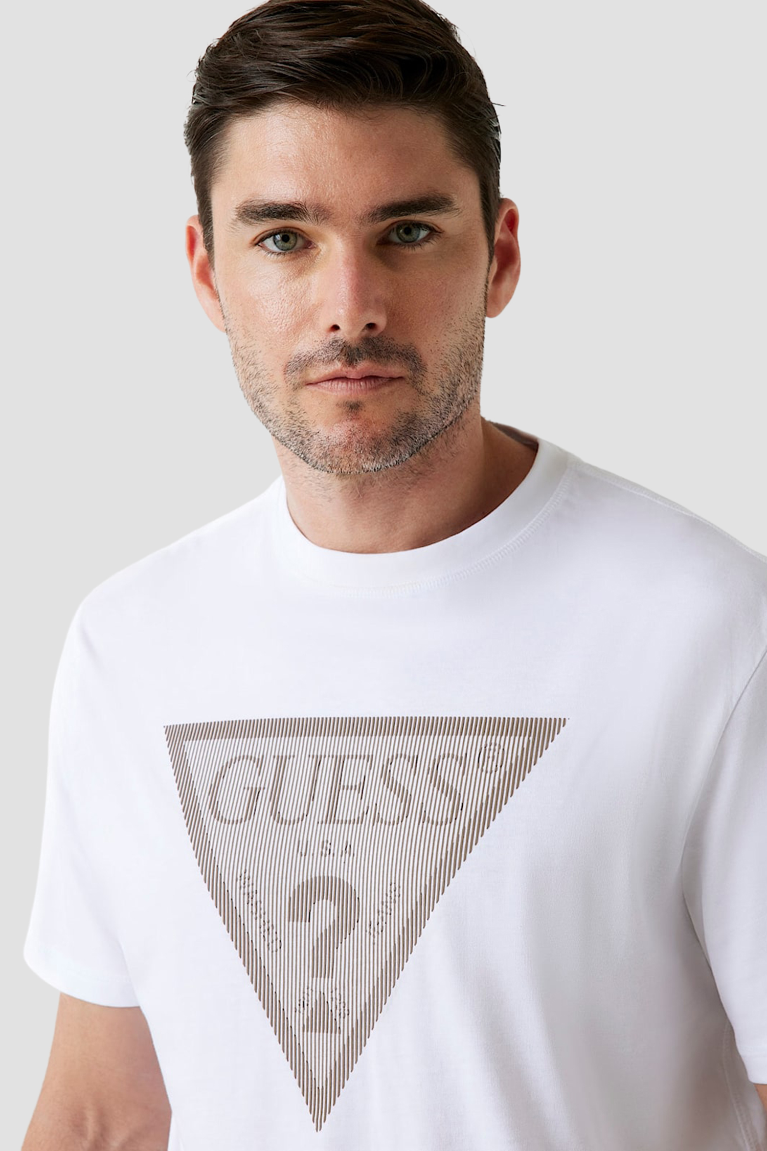Мужская белая футболка Guess M5BI04.I3Z14;G011
