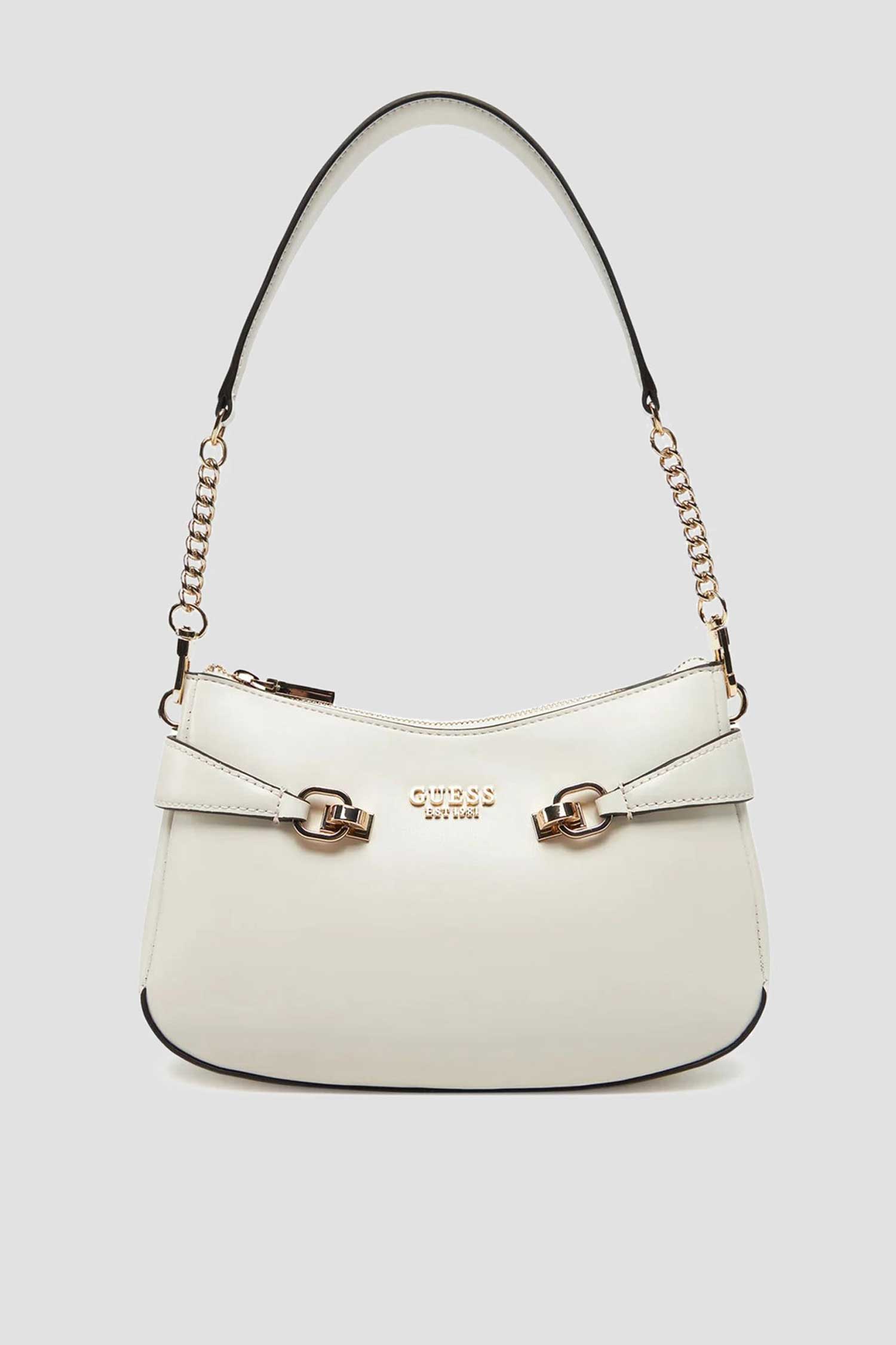 Жіноча біла сумка Guess HWVG96.39180;BON