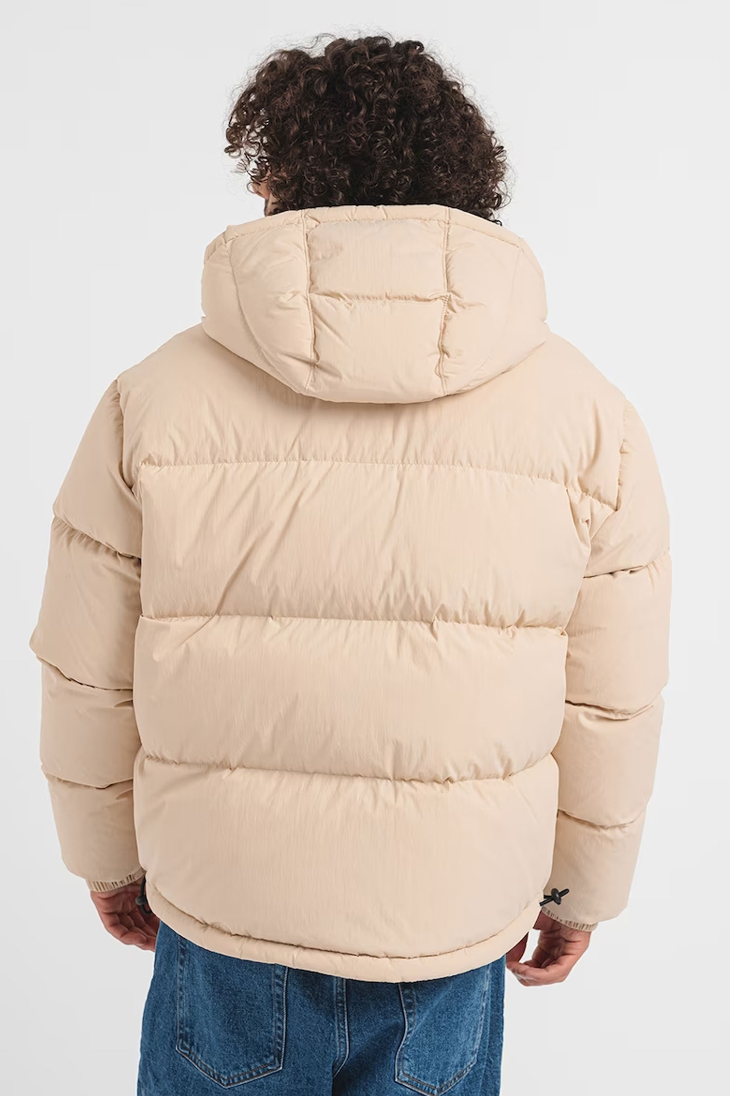 Мужской бежевый пуховик HUGO 50496293;275