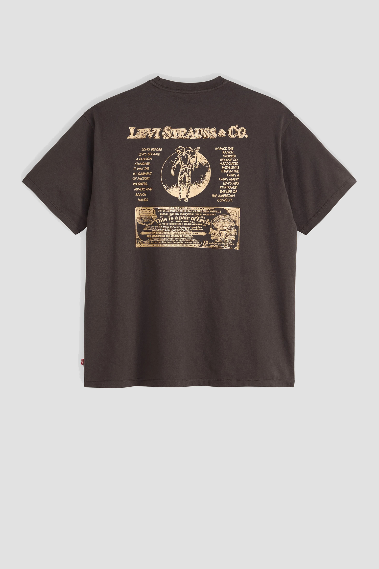 Чоловіча темно-сіра футболка Levi’s® 87373;0362