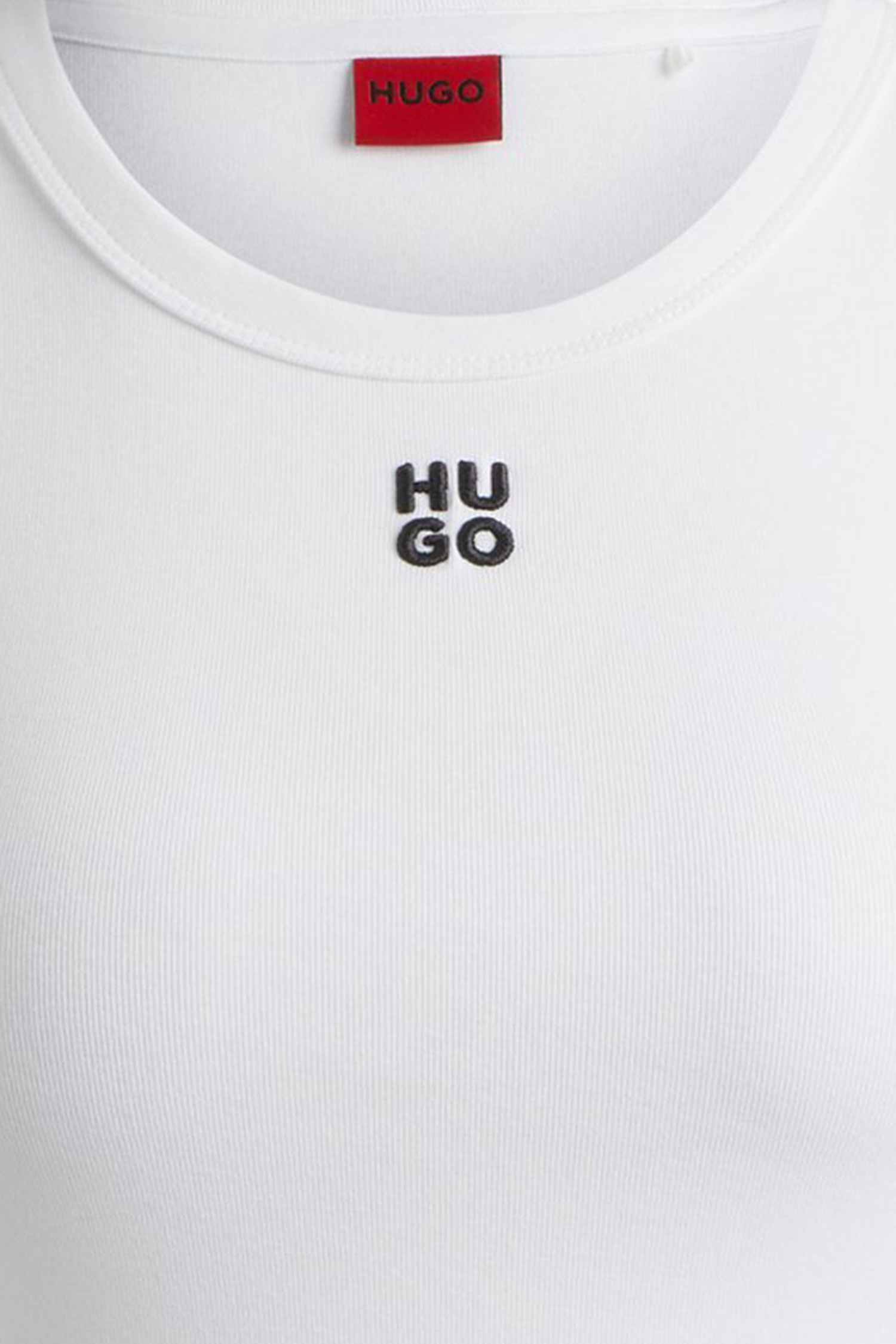 Женский белый топ HUGO 50512000;100
