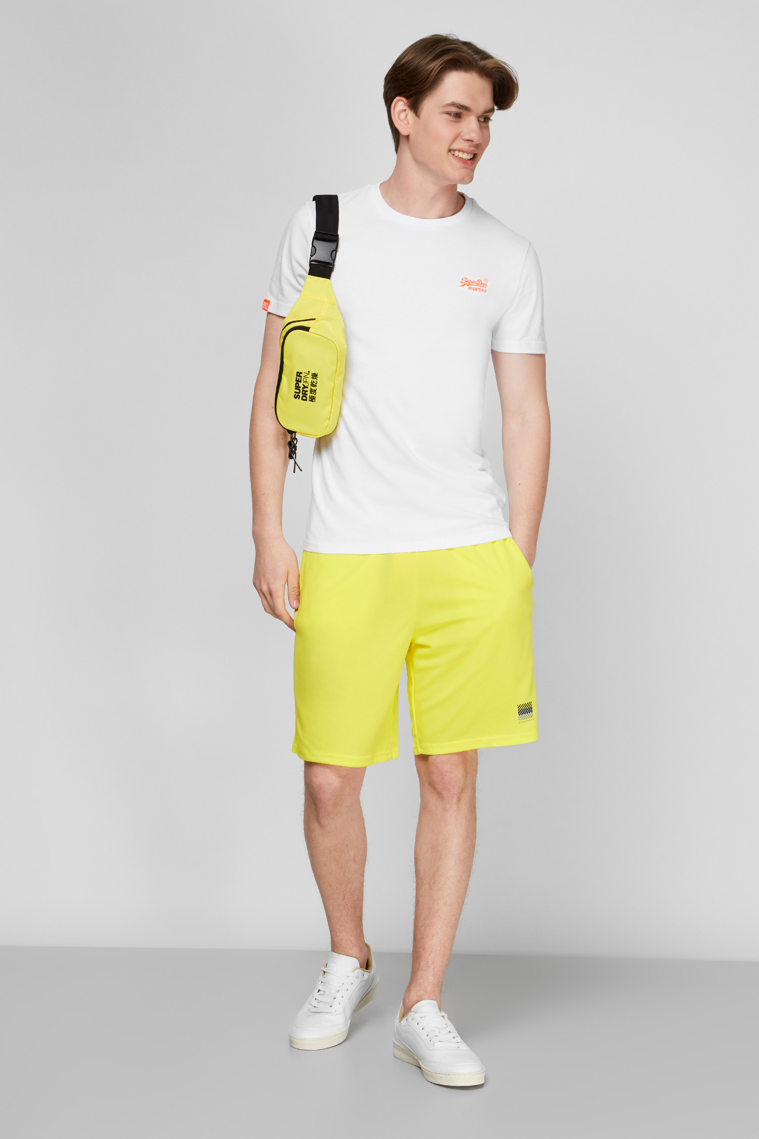 Жовті спортивні шорти для хлопців SuperDry MS310164A;PT6