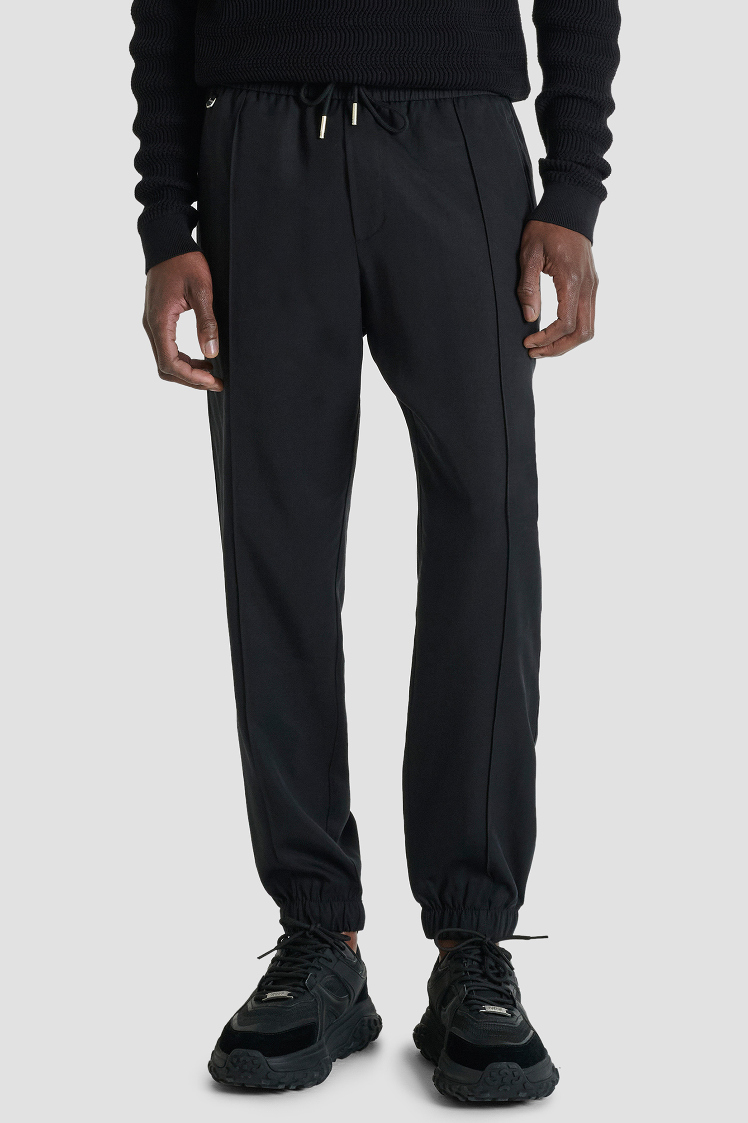 Чоловічі чорні брюки Antony Morato MMTR00777.FA800205;9000