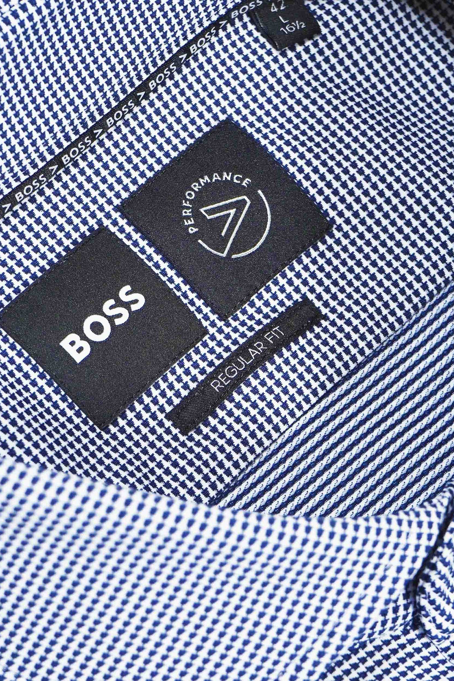 Мужская рубашка с узором BOSS 50503097;405