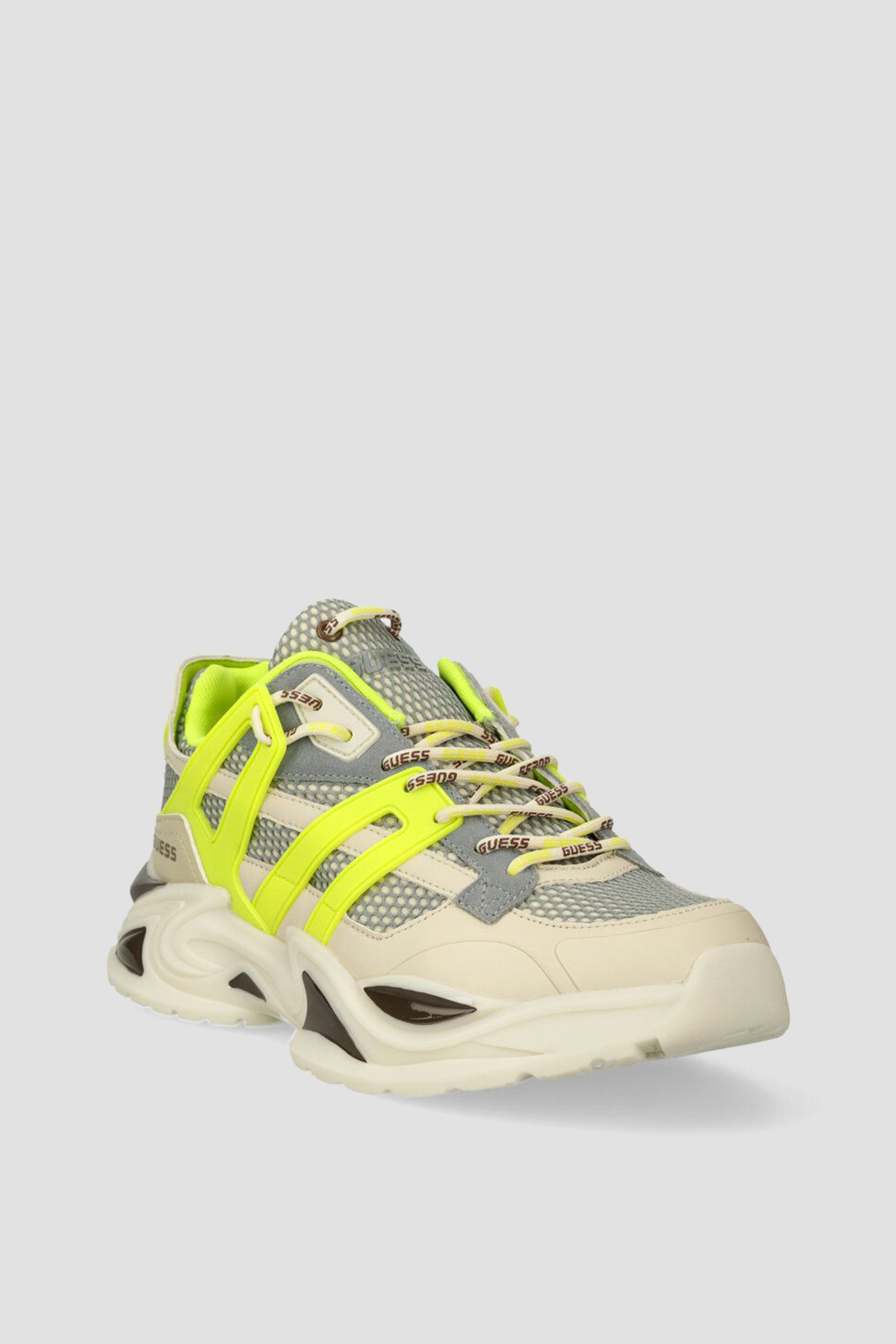 Мужские бежевые кроссовки Guess FMPBEL.ELE12;CRLSI