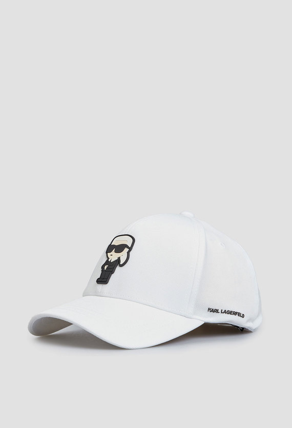 Мужская белая кепка Karl Lagerfeld 532118.805610;10 — Ultrashop