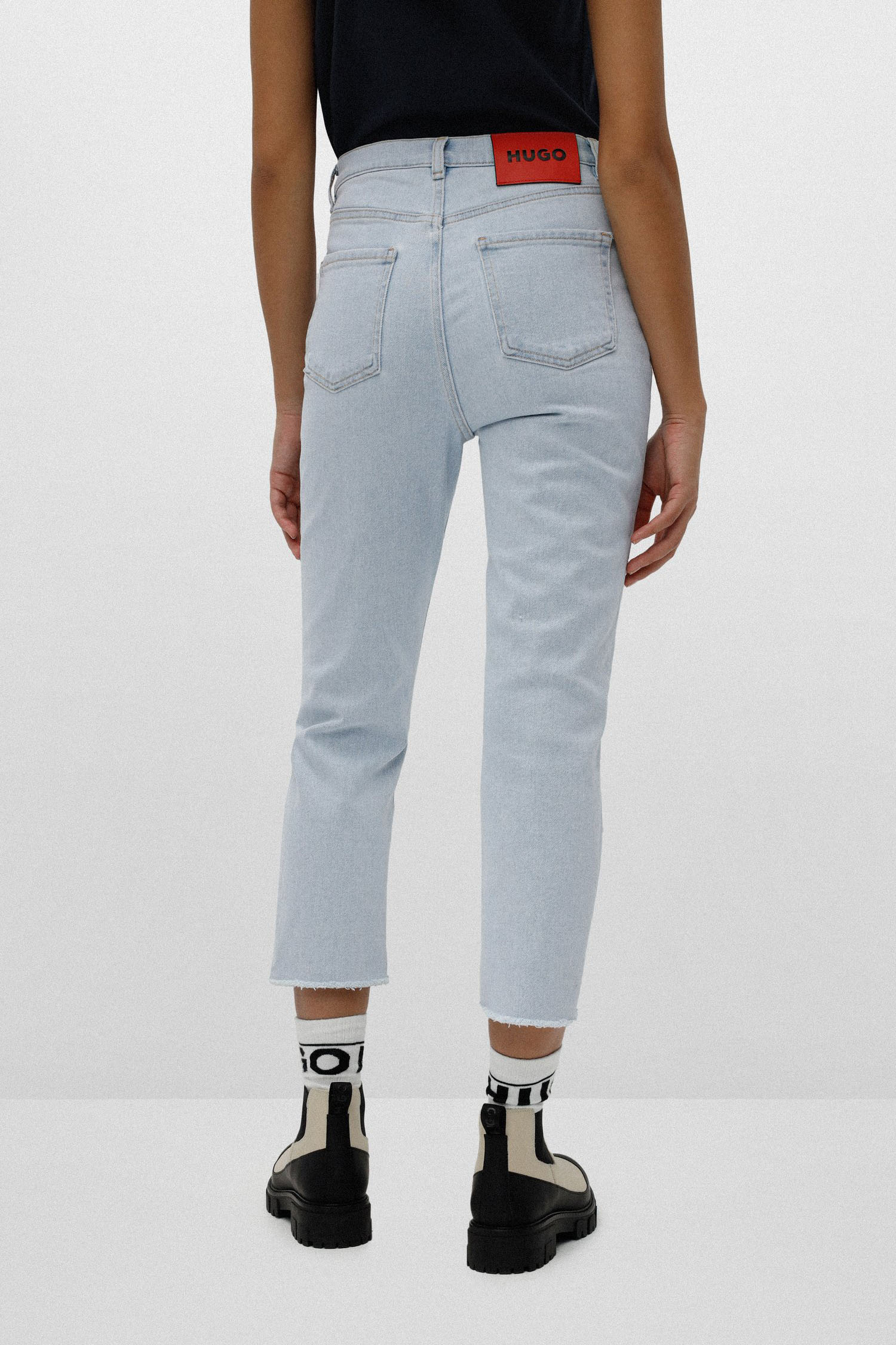 Жіночі блакитні джинси HUGO 50467471;450