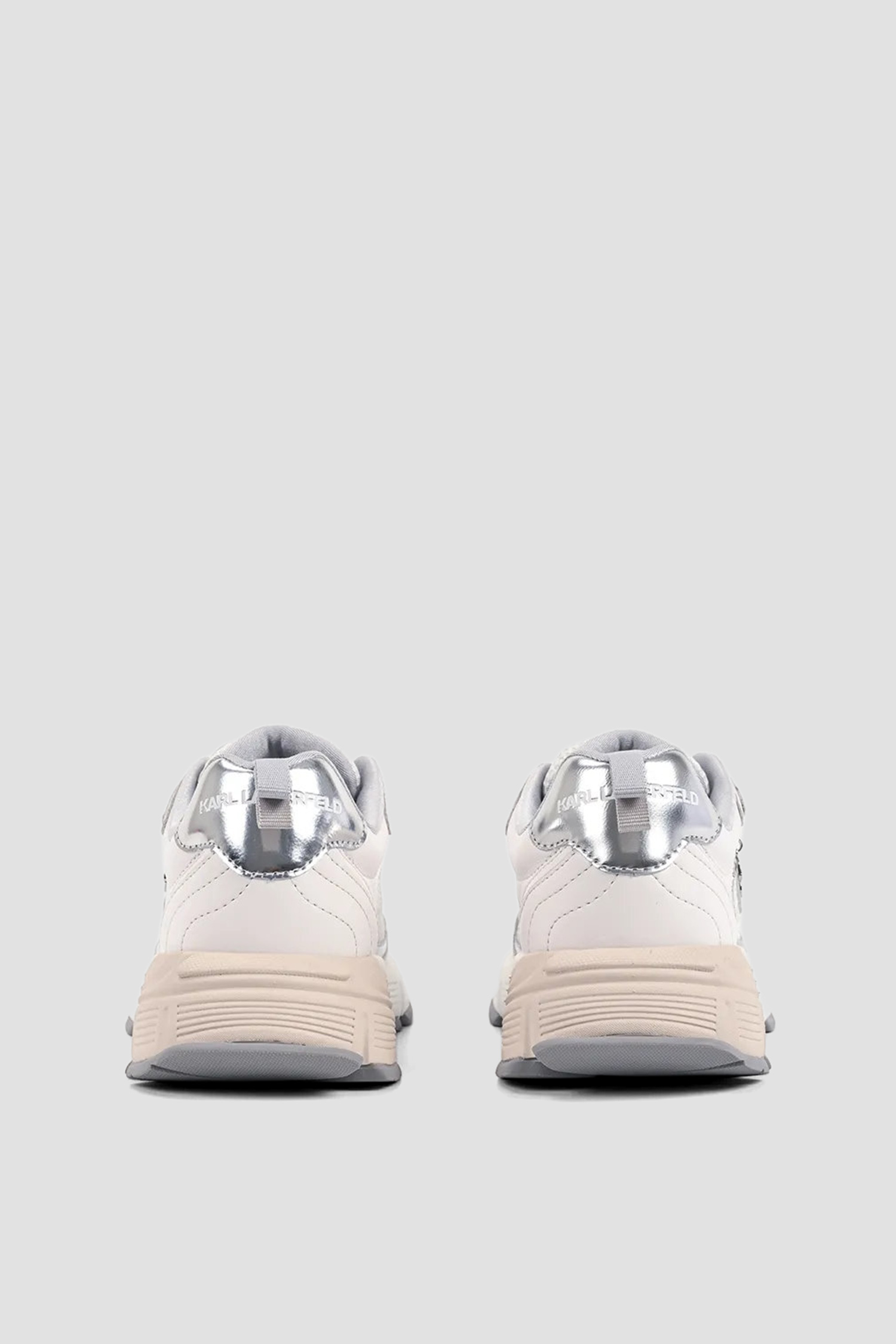 Женские белые кожаные кроссовки Karl Lagerfeld KL65526A;41S