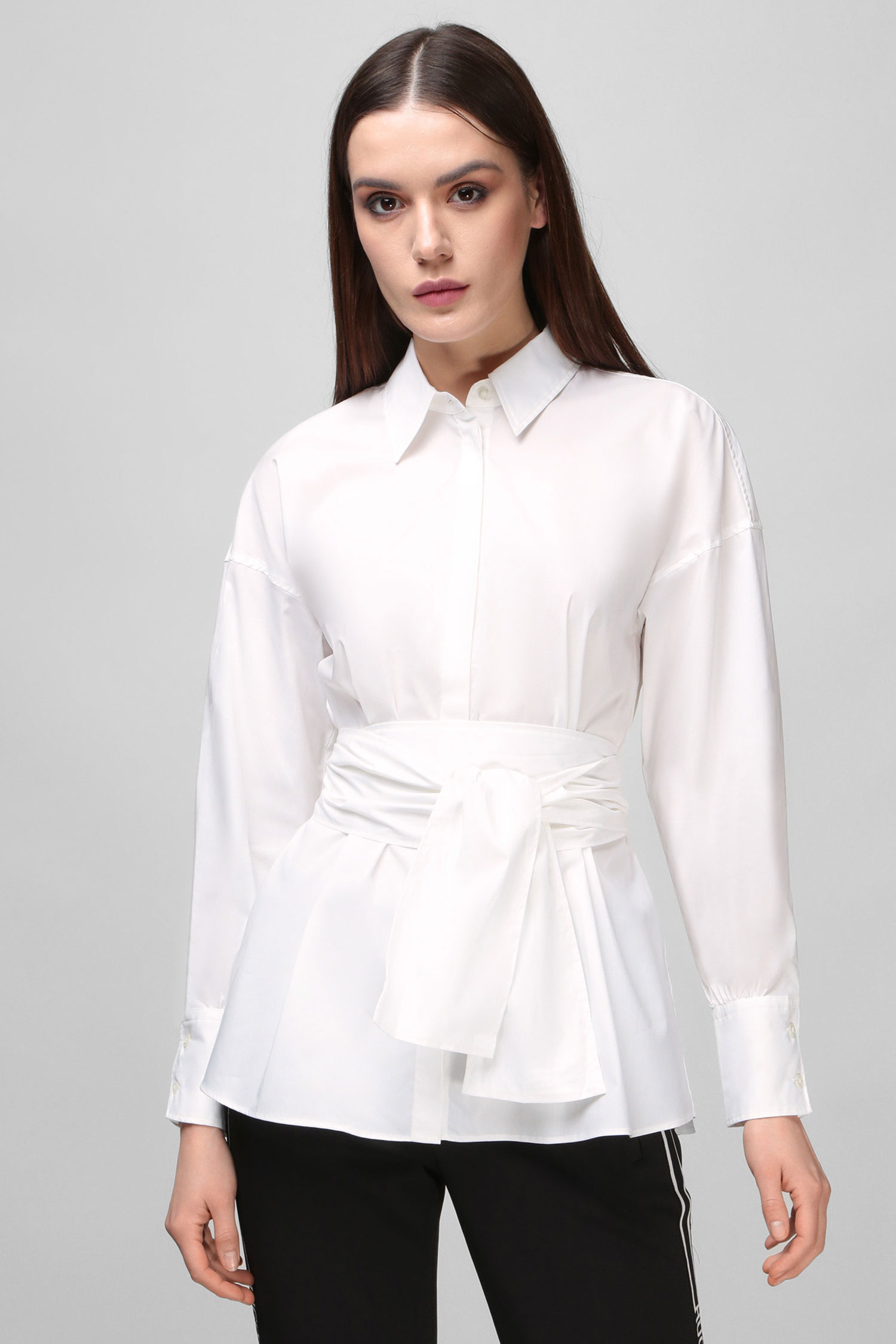 Жіноча біла сорочка HUGO 50465081;100