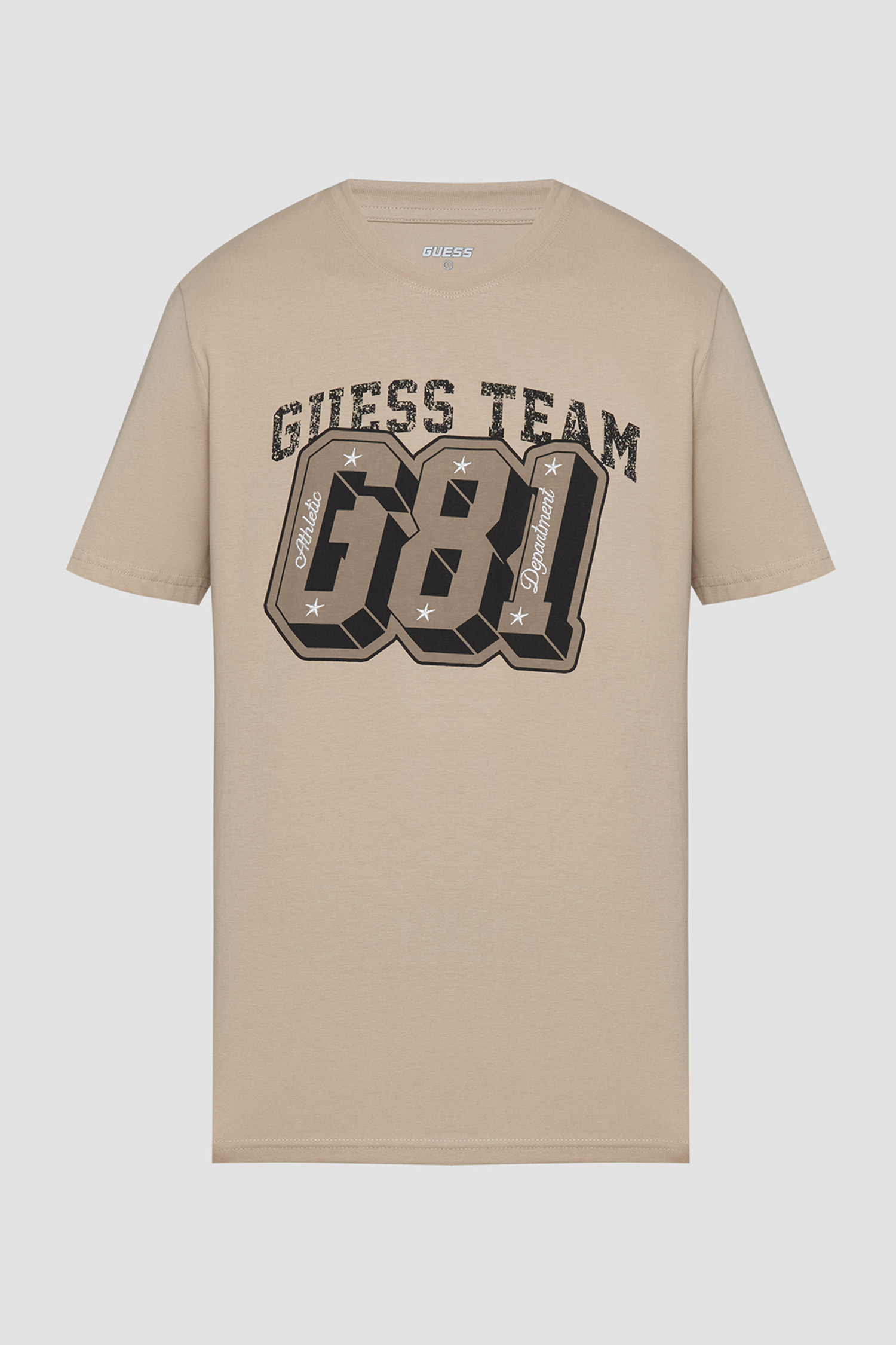 Чоловіча бежева футболка Guess Z5YI00.I3Z14;G1CA