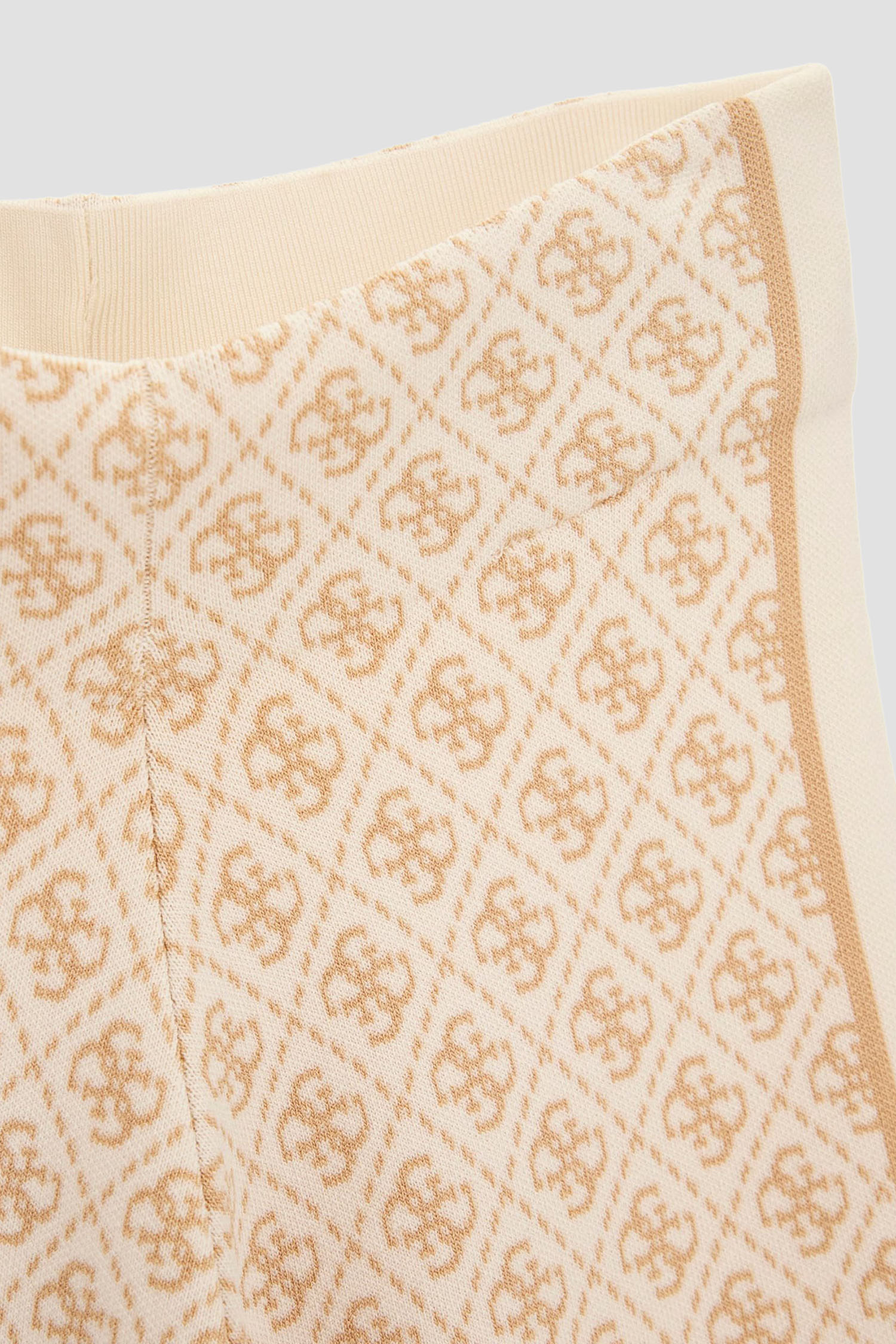 Женские белые брюки с узором Guess W3YB38.Z37K0;F1GL