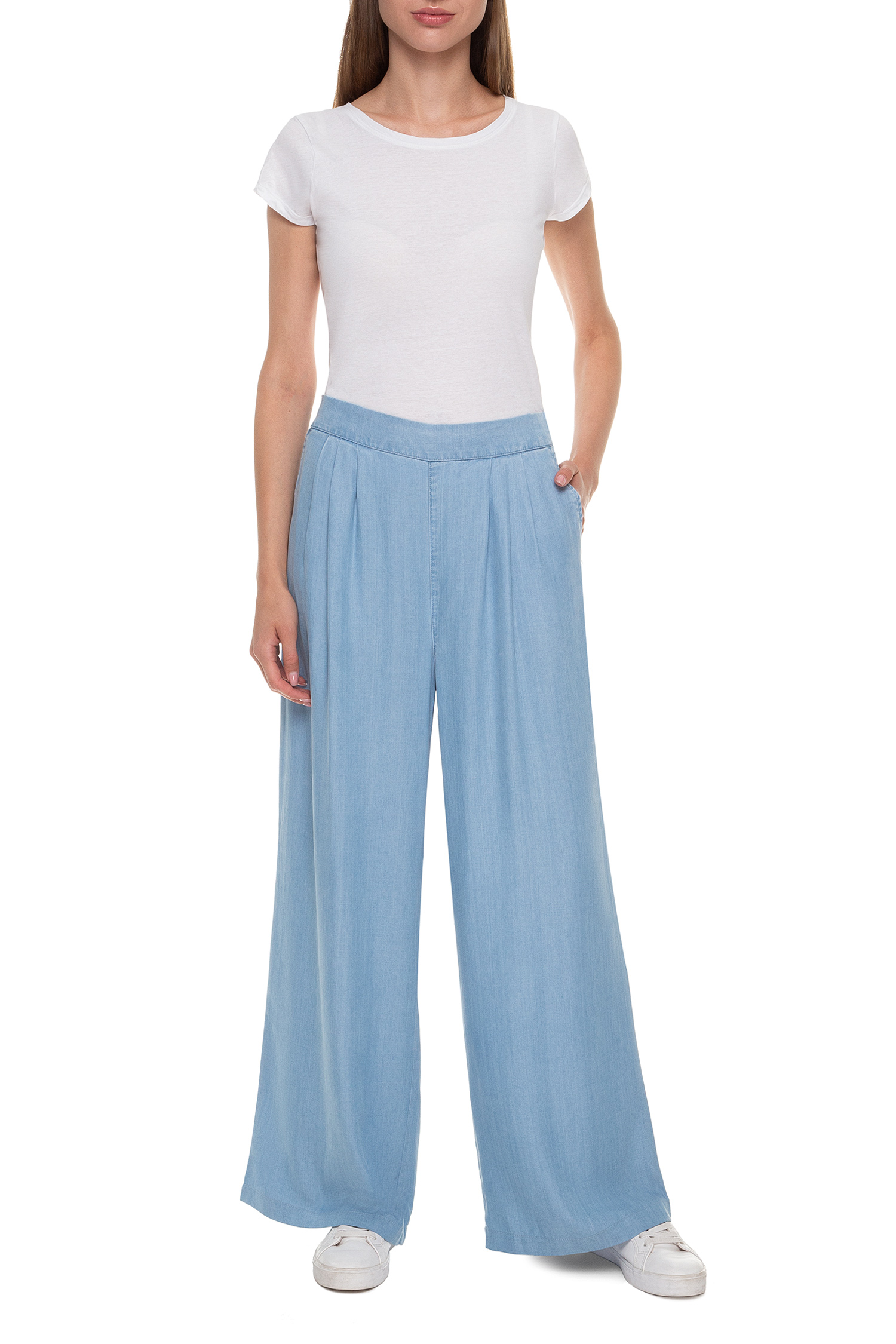 Женские голубые брюки Guess W92A67.D2GZ3;SMBC